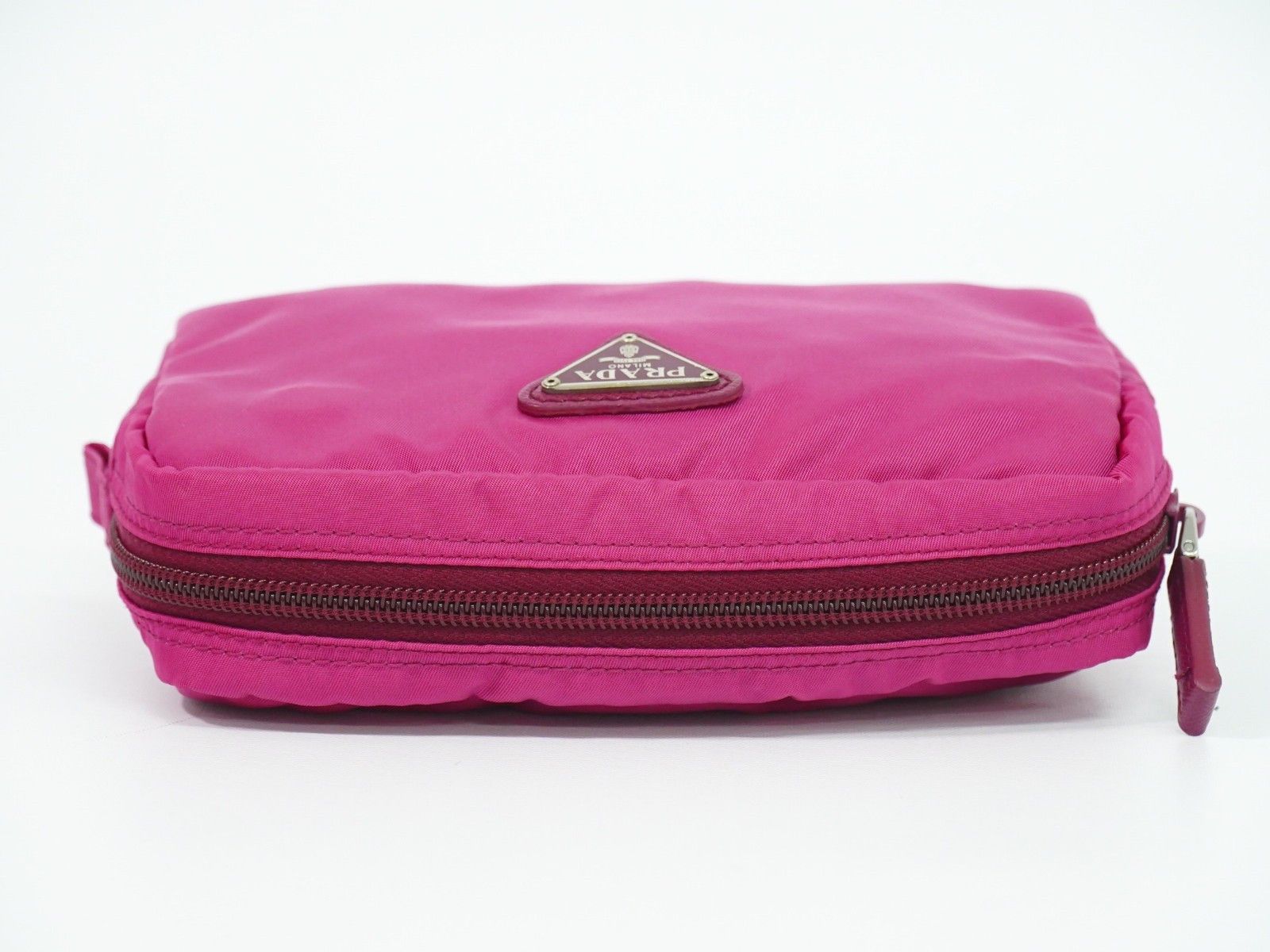 Prada Prada Zip Around Pouch Tessuto Size ONE SIZE - 13 Thumbnail