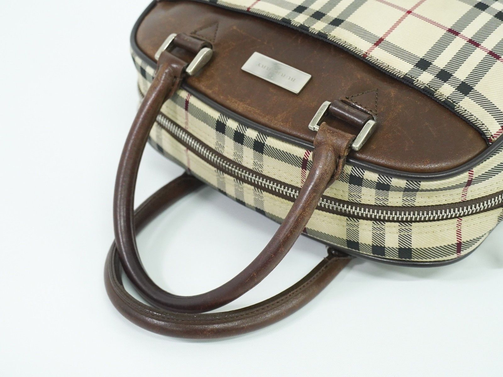 Burberry Burberry Nova Check Handbag Nova Check Canvas and leather Size ONE SIZE - 5 Thumbnail