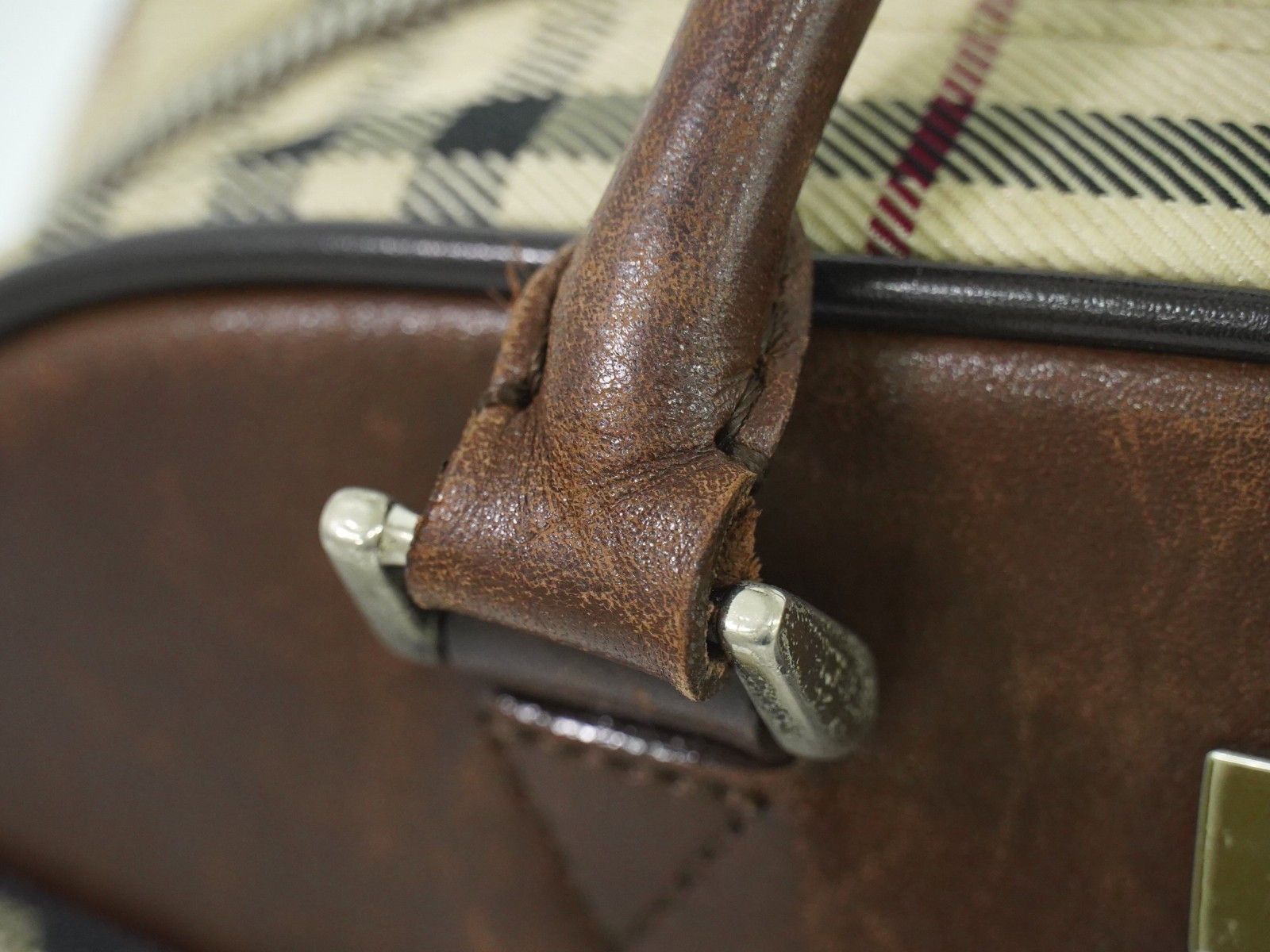 Burberry Burberry Nova Check Handbag Nova Check Canvas and leather Size ONE SIZE - 9 Thumbnail