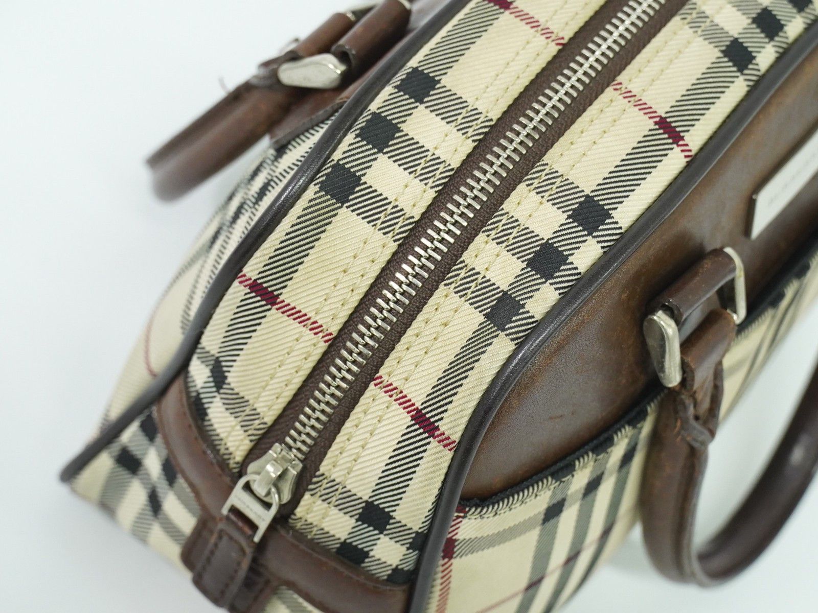 Burberry Burberry Nova Check Handbag Nova Check Canvas and leather Size ONE SIZE - 8 Thumbnail