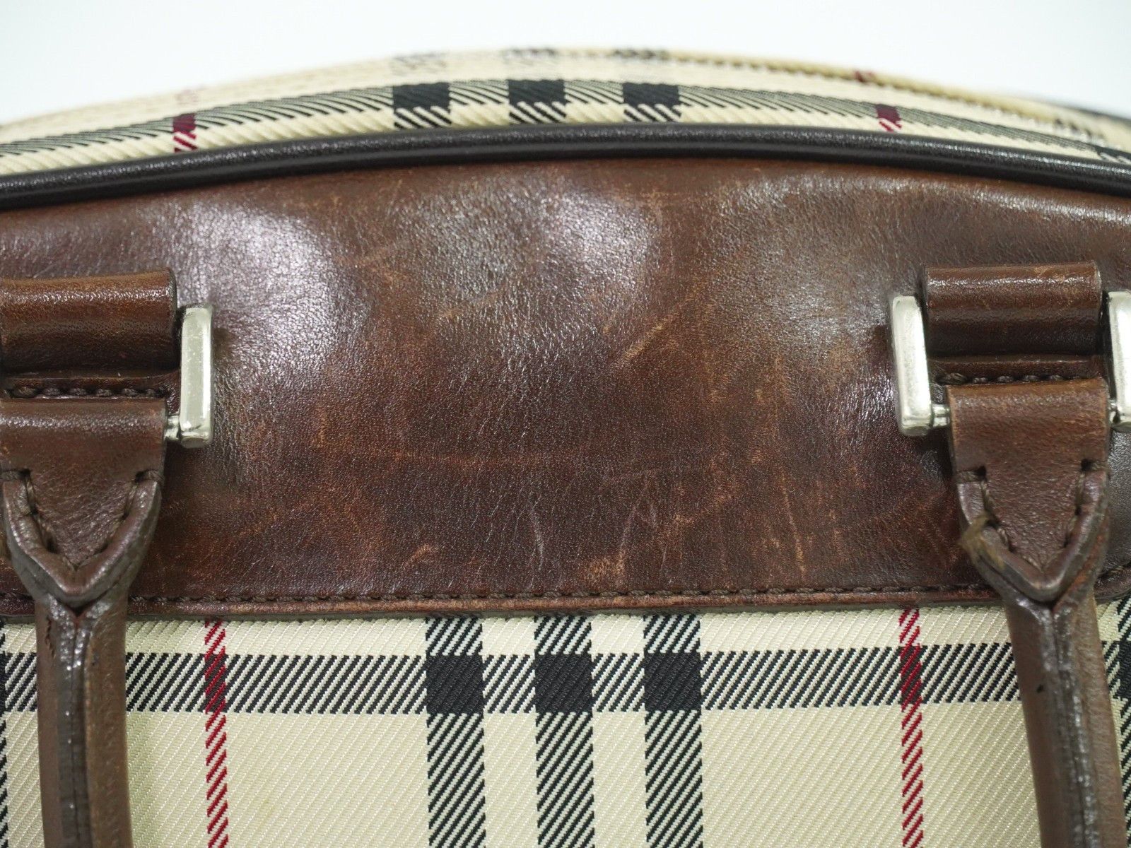 Burberry Burberry Nova Check Handbag Nova Check Canvas and leather Size ONE SIZE - 13 Thumbnail