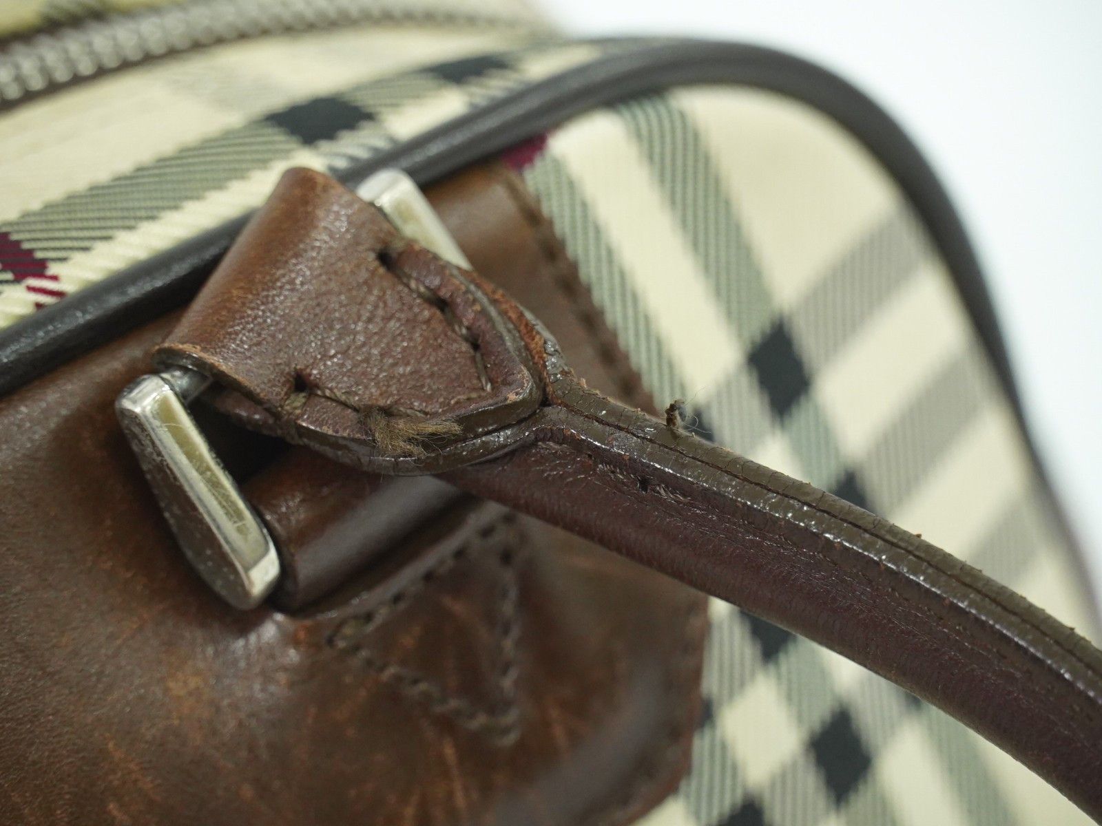 Burberry Burberry Nova Check Handbag Nova Check Canvas and leather Size ONE SIZE - 10 Thumbnail