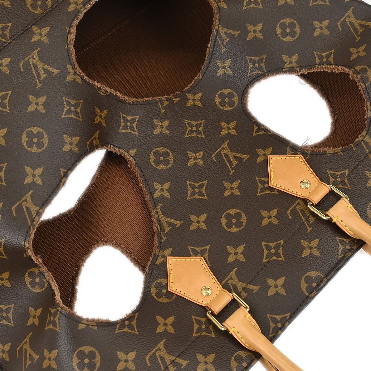 Louis Vuitton Louis Vuitton Rei Kawakubo Bag with Holes Monogram Canvas Size ONE SIZE - 9 Thumbnail