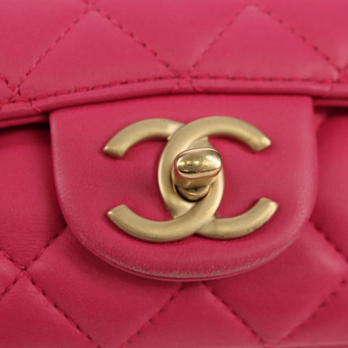 Chanel Chanel Mademoiselle Chic Flap Bag Quilted Lambskin Size ONE SIZE - 12 Thumbnail