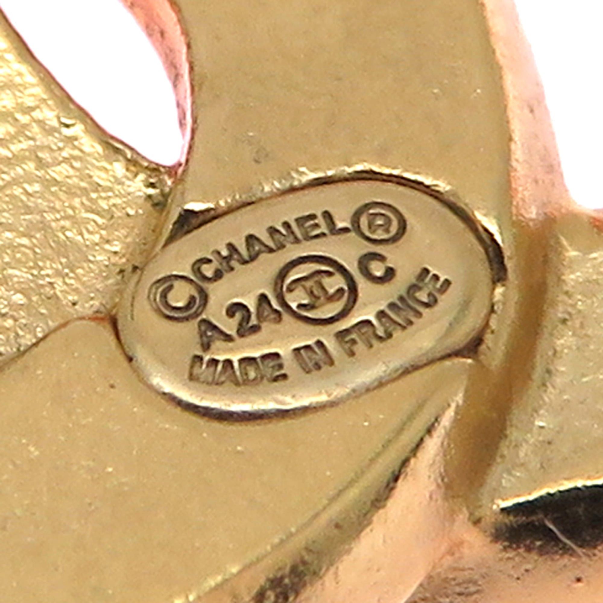 Chanel Chanel Coco Mark Women's Earrings GP Size ONE SIZE - 5 Thumbnail