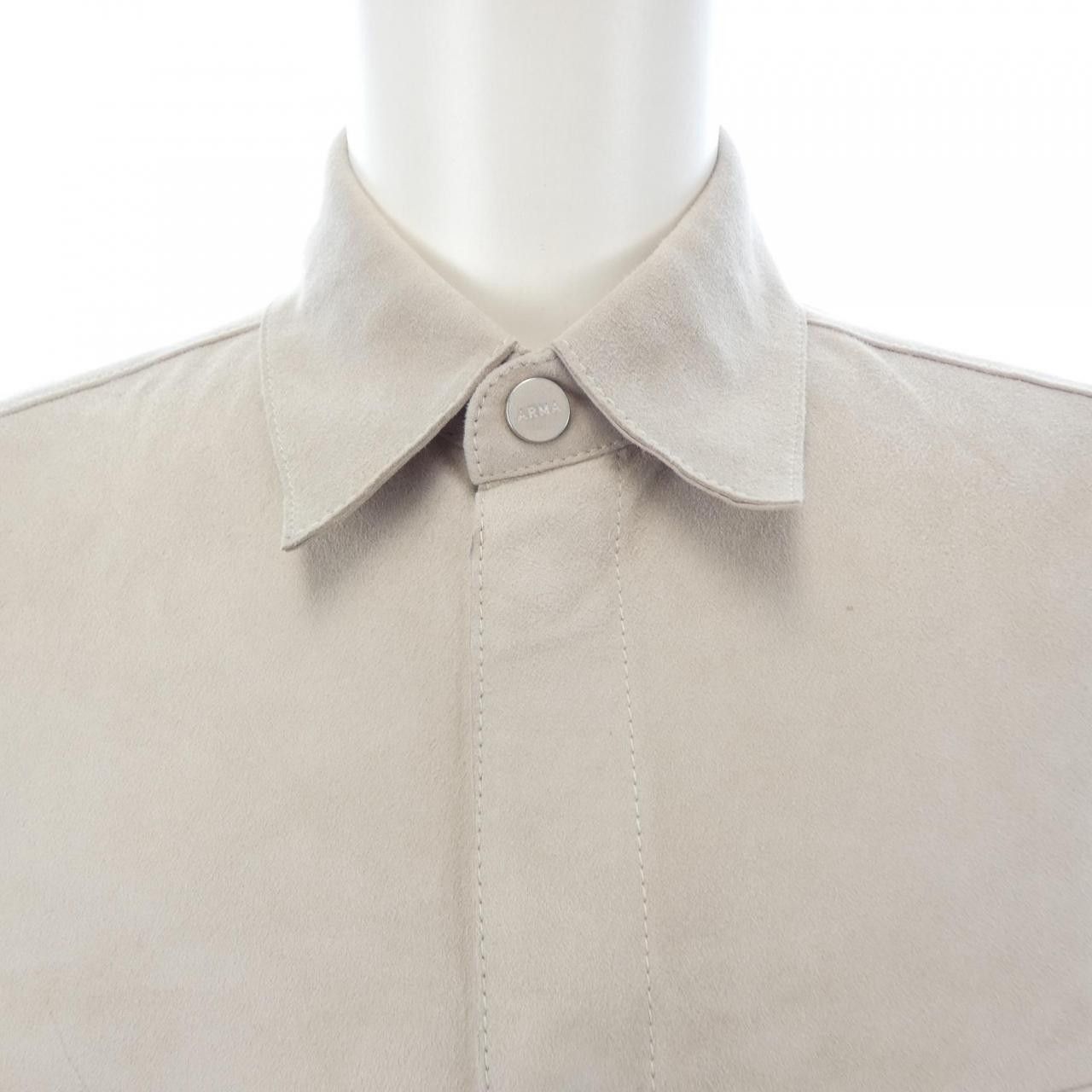 Other Other ARMA Goat Shirt Leather Dress Shirt DUTY FREE for USA Size ONE SIZE - 5 Thumbnail