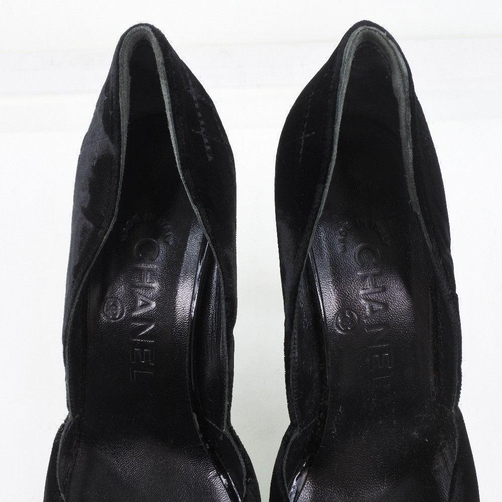 Chanel Chanel Chanel Leather Pumps Leather Shoes DUTY FREE for USA Size ONE SIZE - 9 Thumbnail