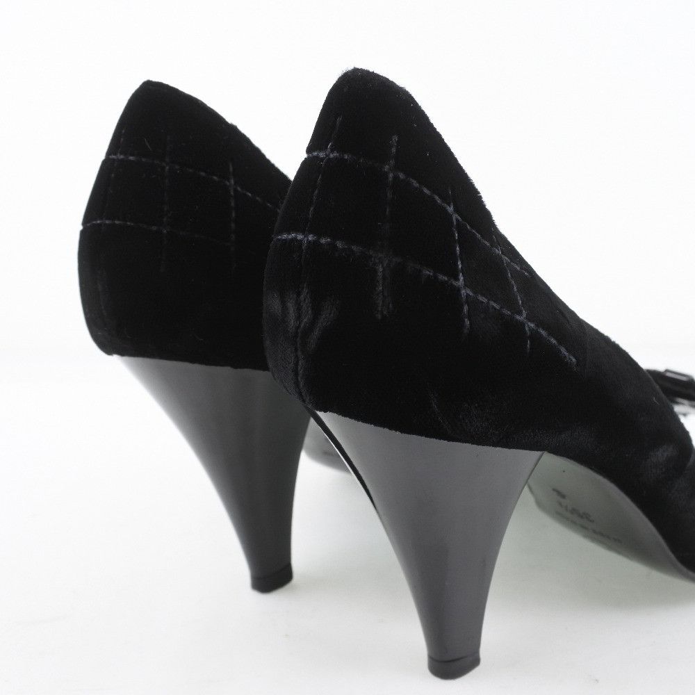 Chanel Chanel Chanel Leather Pumps Leather Shoes DUTY FREE for USA Size ONE SIZE - 5 Thumbnail