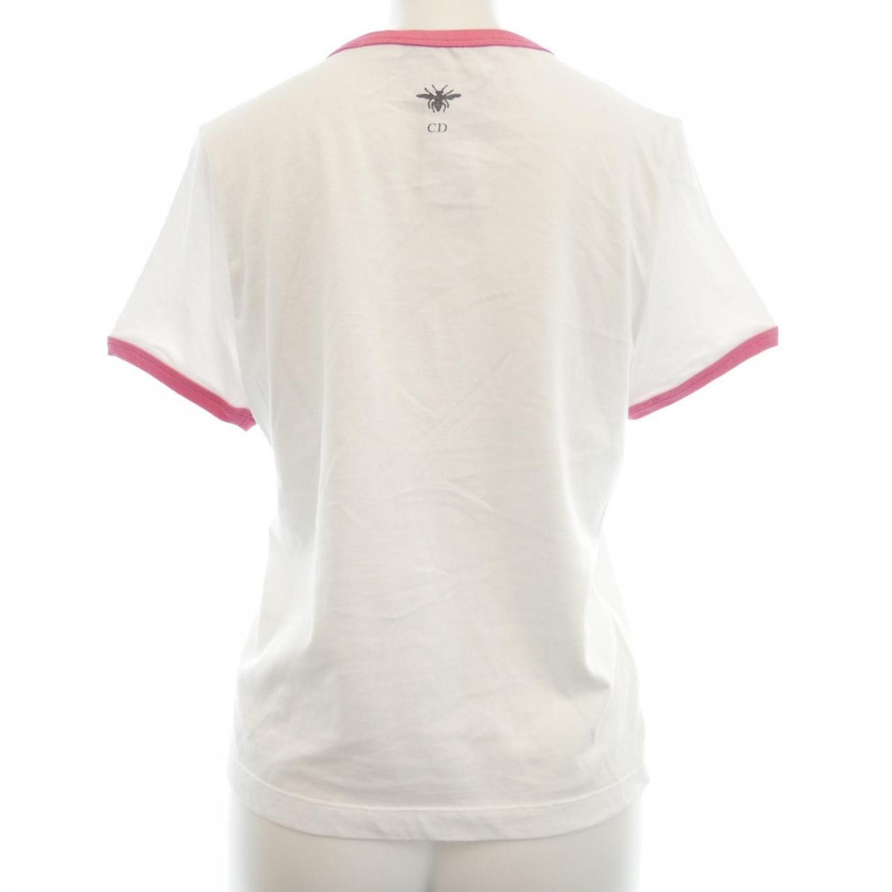 Dior Dior Christian Dior T-shirt Cotton T-Shirts 223T18A4499 DUTY FREE for USA Size ONE SIZE - 2 Thumbnail