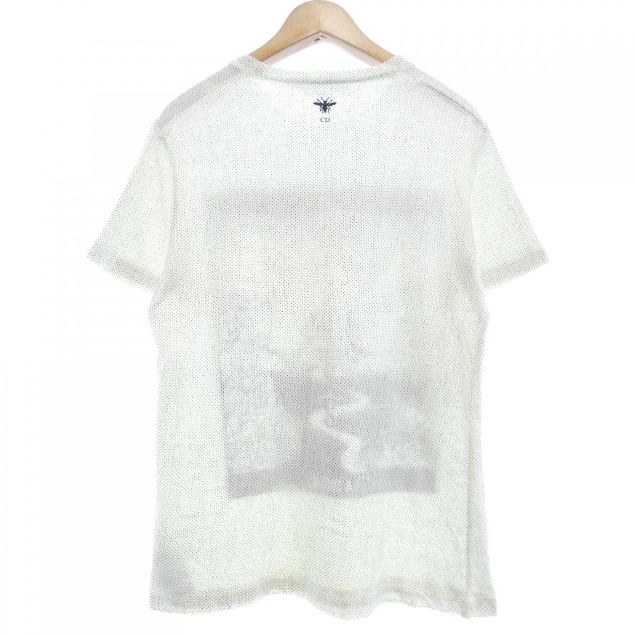 Dior Dior Christian Dior T-shirt T-shirt Cotton T-Shirts 013T03WK437 DUTY FREE for USA Size ONE SIZE - 2 Thumbnail