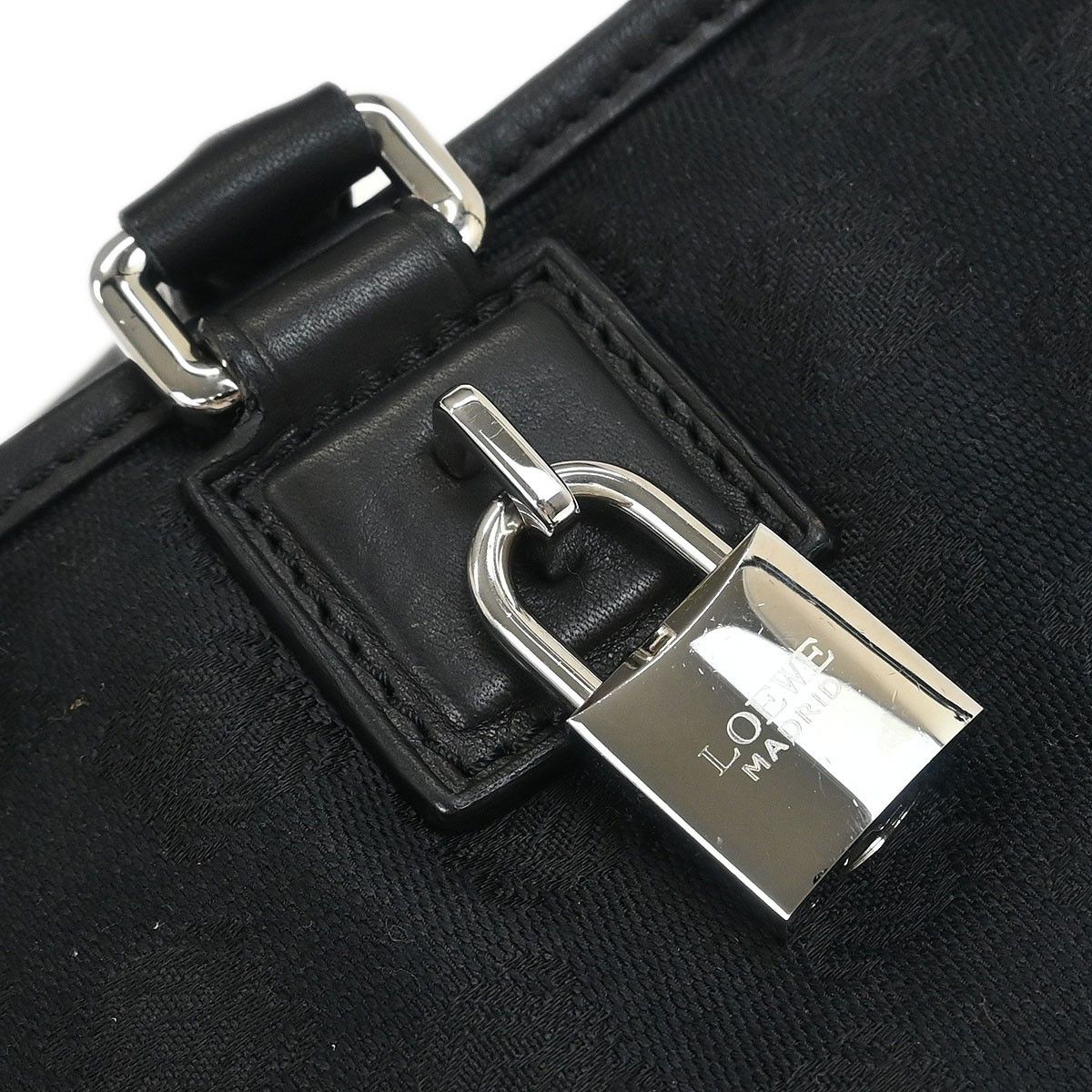 Loewe Loewe Amazona Leather and Jacquard Canvas Size ONE SIZE - 9 Thumbnail