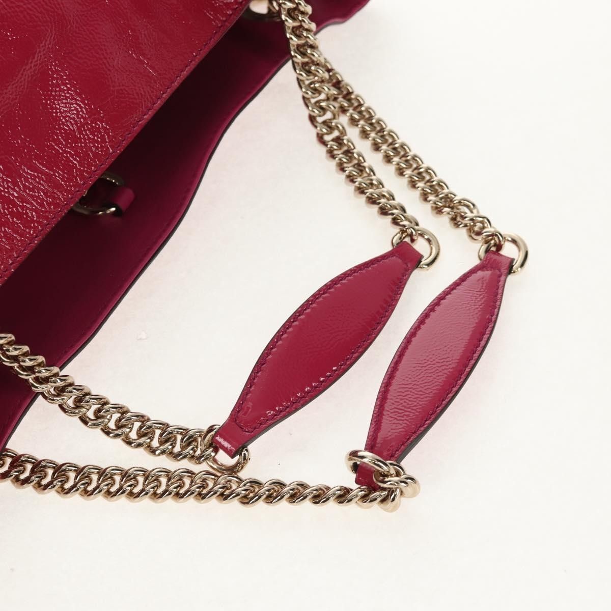 Gucci Gucci Soho Chain Strap Shoulder Bag Patent Size ONE SIZE - 8 Thumbnail