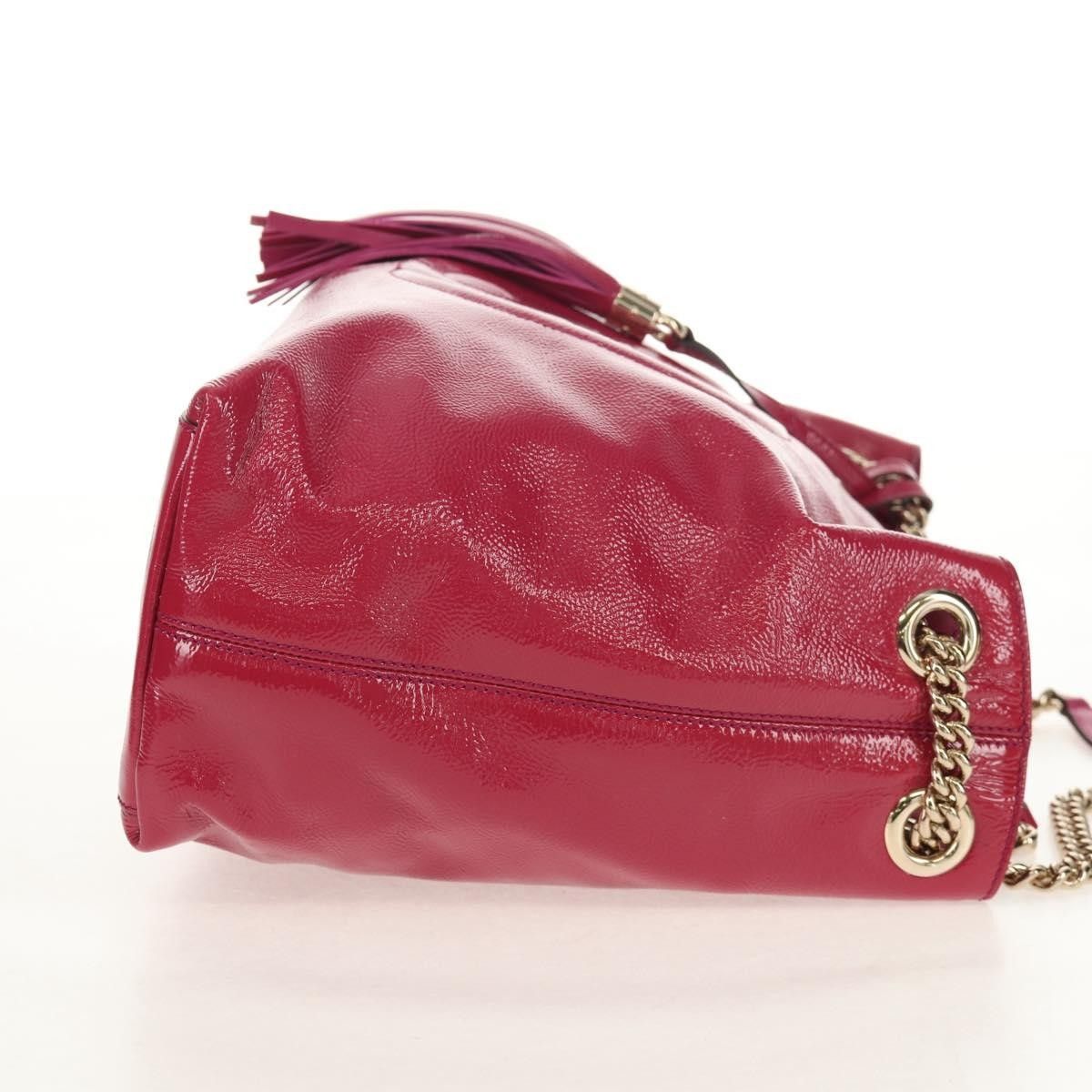 Gucci Gucci Soho Chain Strap Shoulder Bag Patent Size ONE SIZE - 4 Thumbnail