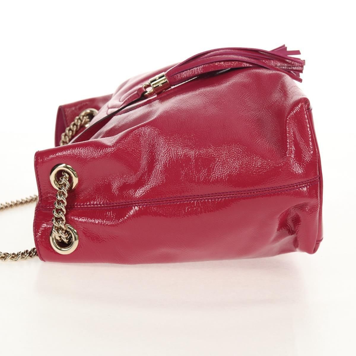 Gucci Gucci Soho Chain Strap Shoulder Bag Patent Size ONE SIZE - 3 Thumbnail