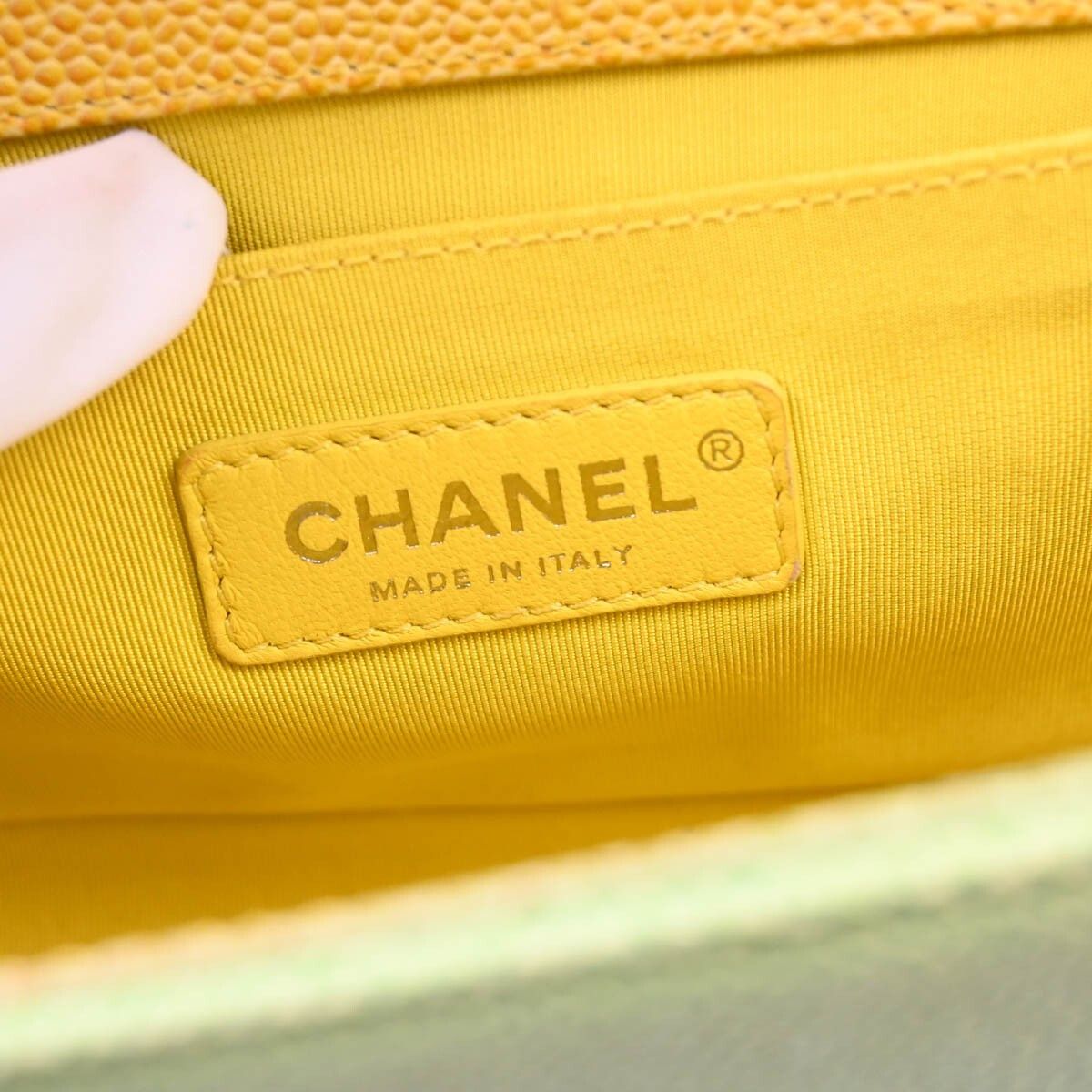 Chanel Chanel Rainbow Boy Flap Bag Quilted Painted Caviar Size ONE SIZE - 5 Thumbnail