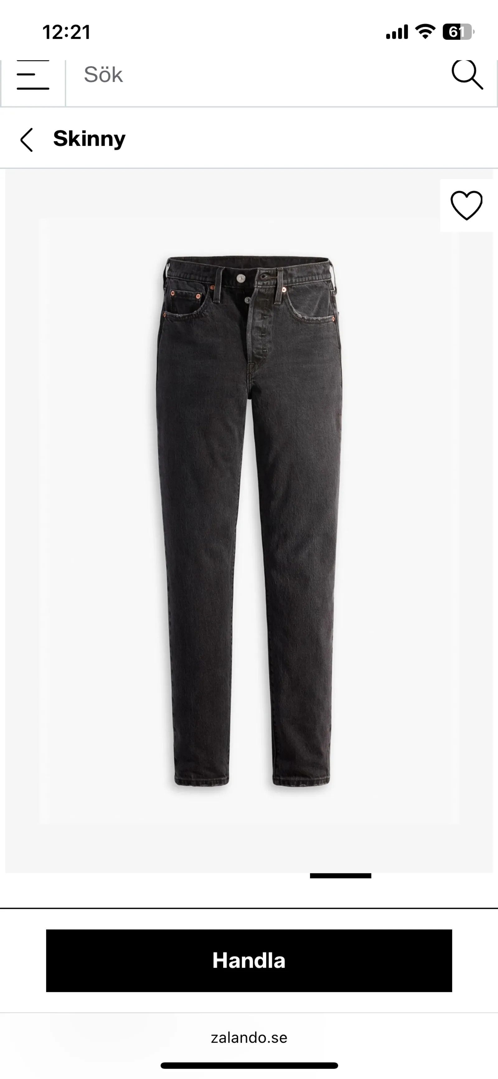 Levi's Levi's 501 Skinny Jeans Size 27" / US 4 / IT 40 - 7 Thumbnail