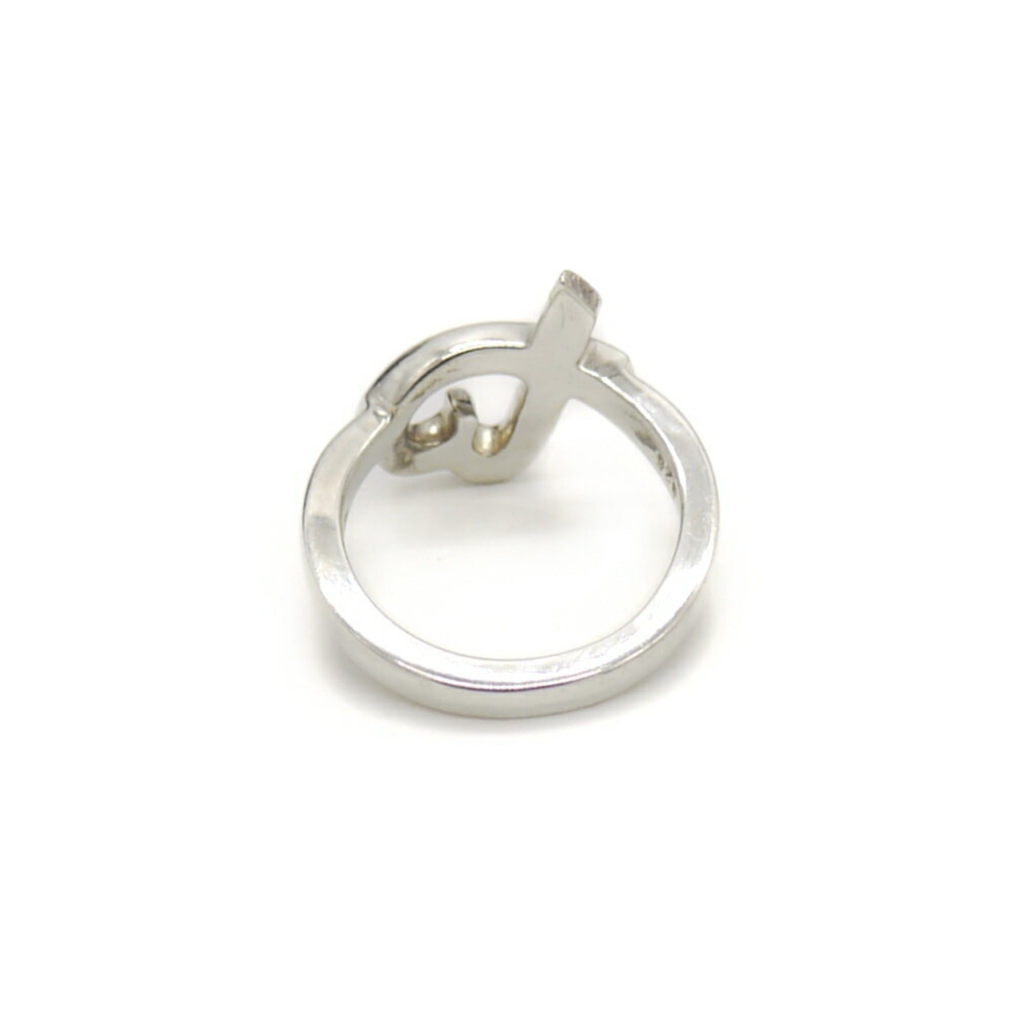 Tiffany & Co. TIFFANY & Co. Tiffany Paloma Picasso Loving Heart Ring, Silver 925, Size 8 Size ONE SIZE - 4 Thumbnail