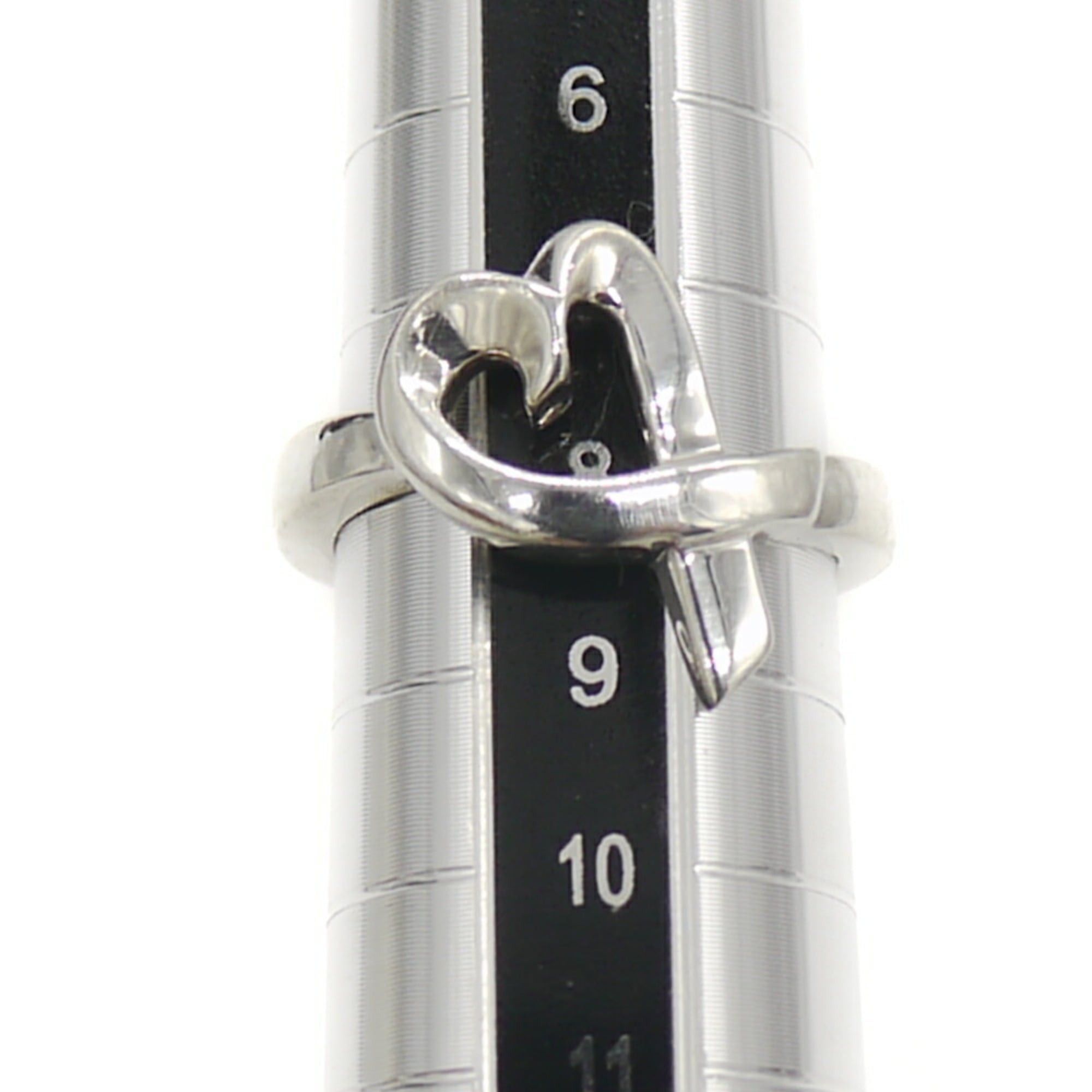 Tiffany & Co. TIFFANY & Co. Tiffany Paloma Picasso Loving Heart Ring, Silver 925, Size 8 Size ONE SIZE - 5 Thumbnail