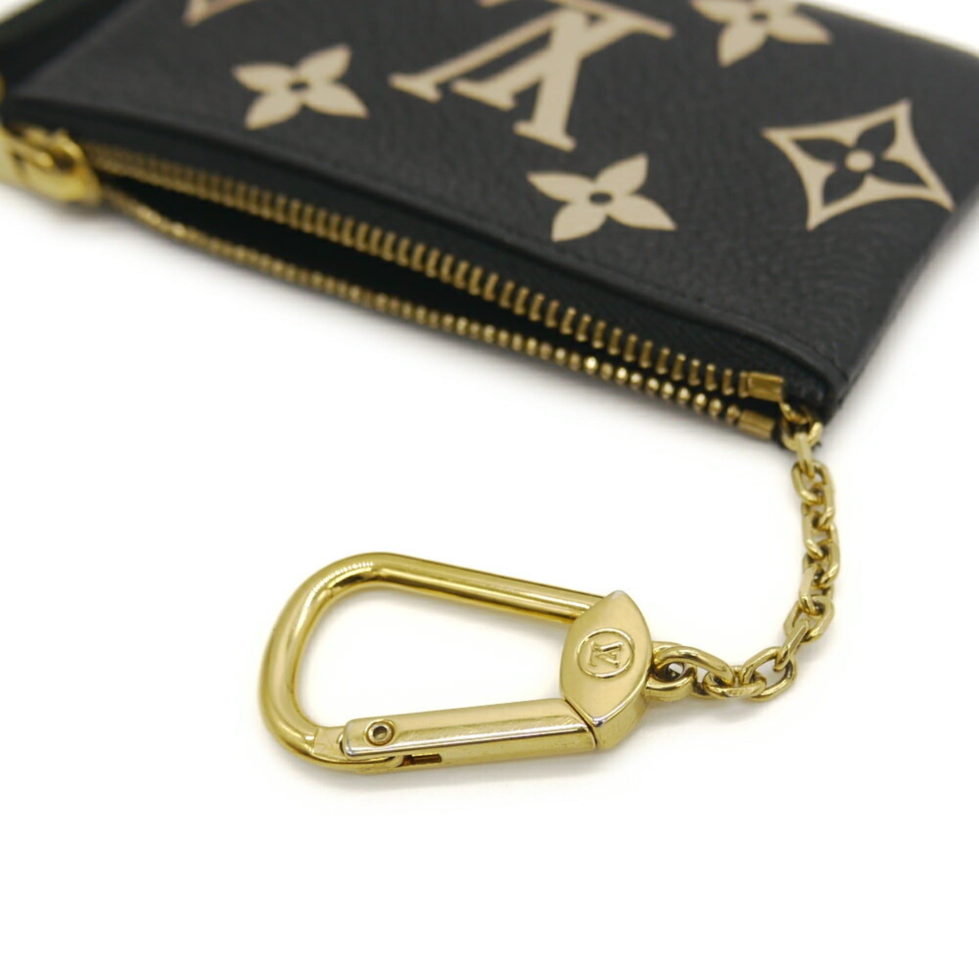 Louis Vuitton Louis Vuitton Pochette Cles Bicolor Monogram Empreinte Coin Case M80885 Size ONE SIZE - 7 Thumbnail