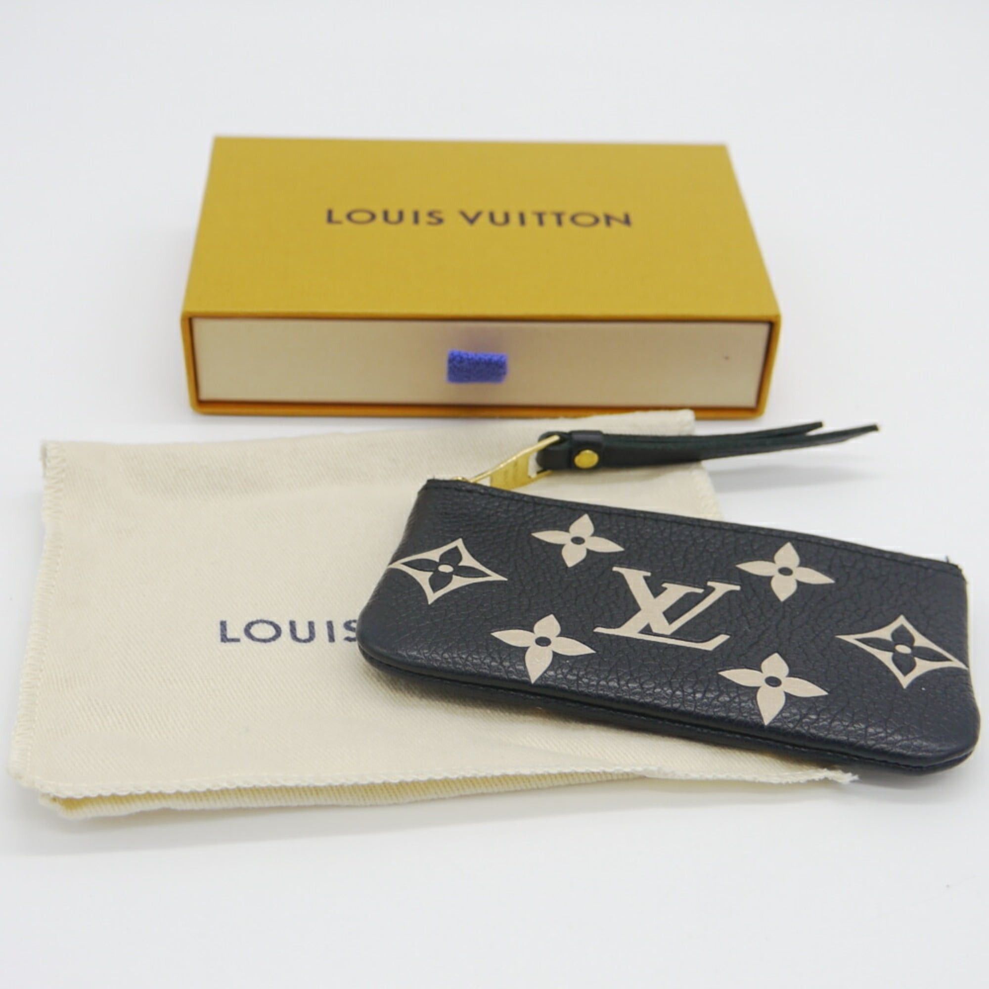 Louis Vuitton Louis Vuitton Pochette Cles Bicolor Monogram Empreinte Coin Case M80885 Size ONE SIZE - 9 Thumbnail