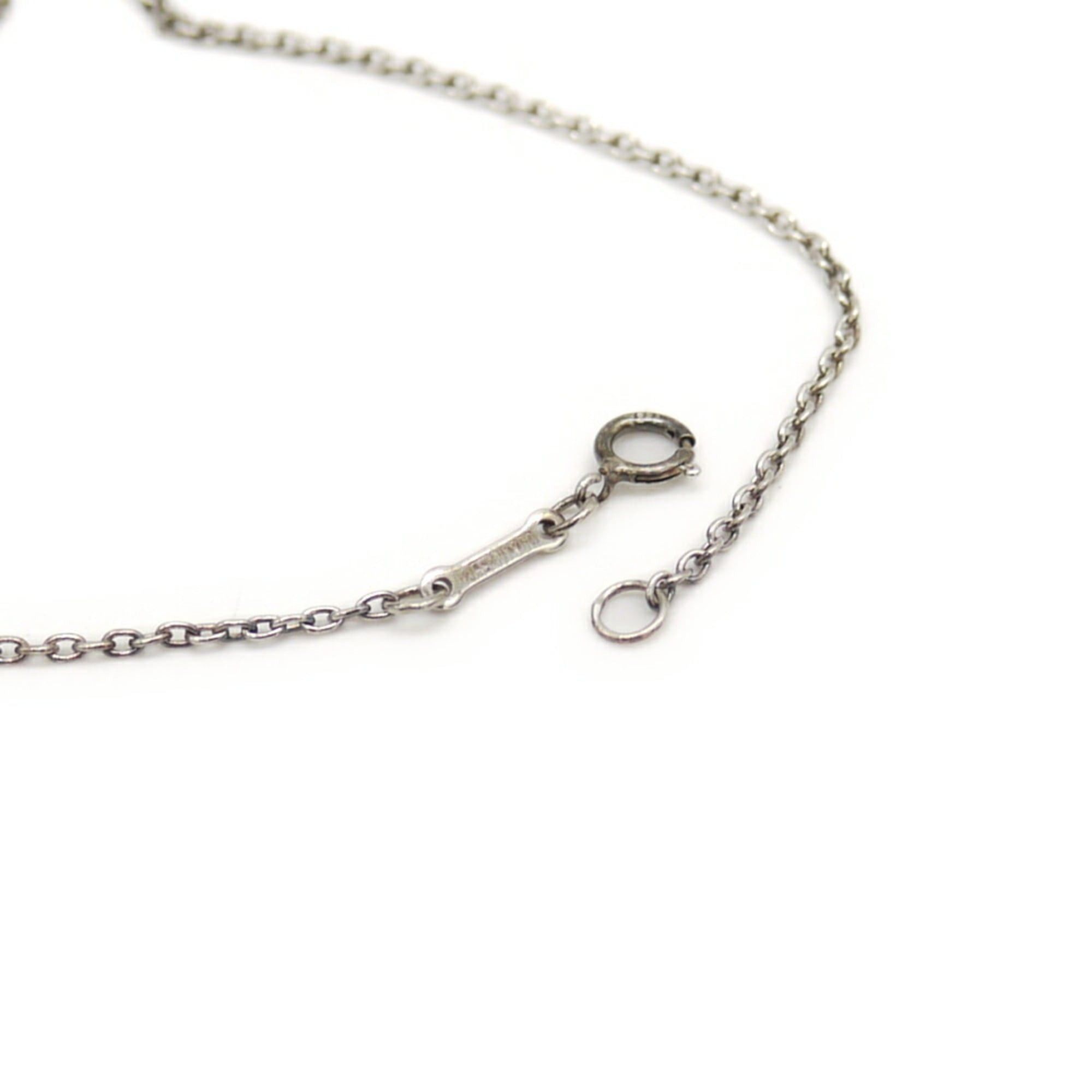 Tiffany & Co. TIFFANY & Co. Tiffany Elsa Peretti Heart Pendant Necklace Silver 925 Azuki Chain Size ONE SIZE - 5 Thumbnail