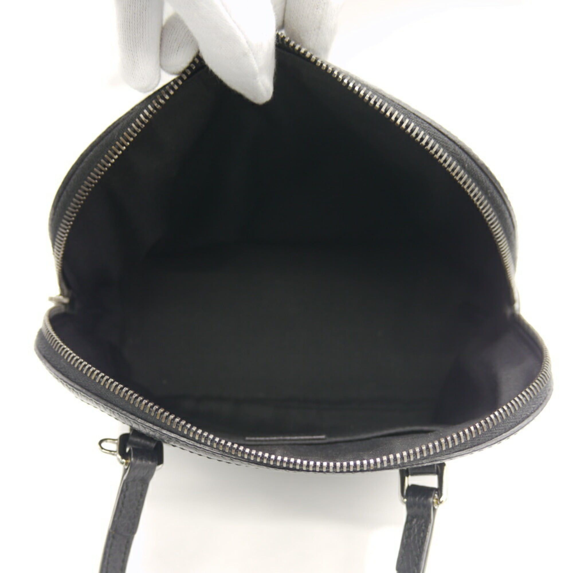 Gucci GUCCI GG Nylon Handbag Shoulder Bag 341504 493075 Black Size ONE SIZE - 7 Thumbnail
