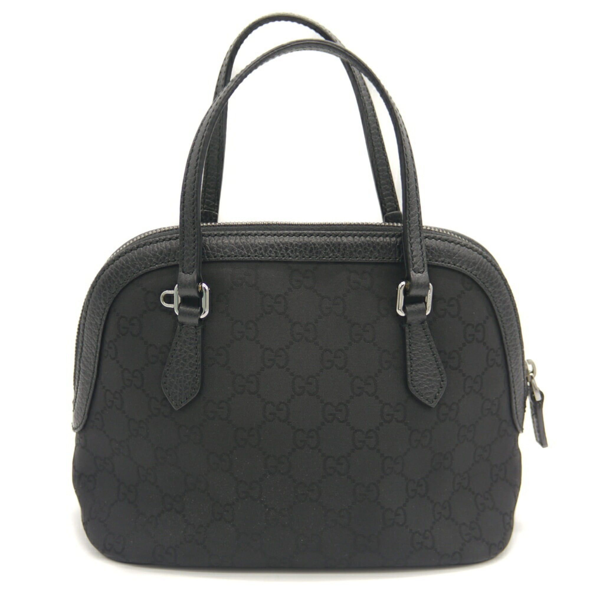Gucci GUCCI GG Nylon Handbag Shoulder Bag 341504 493075 Black Size ONE SIZE - 2 Thumbnail