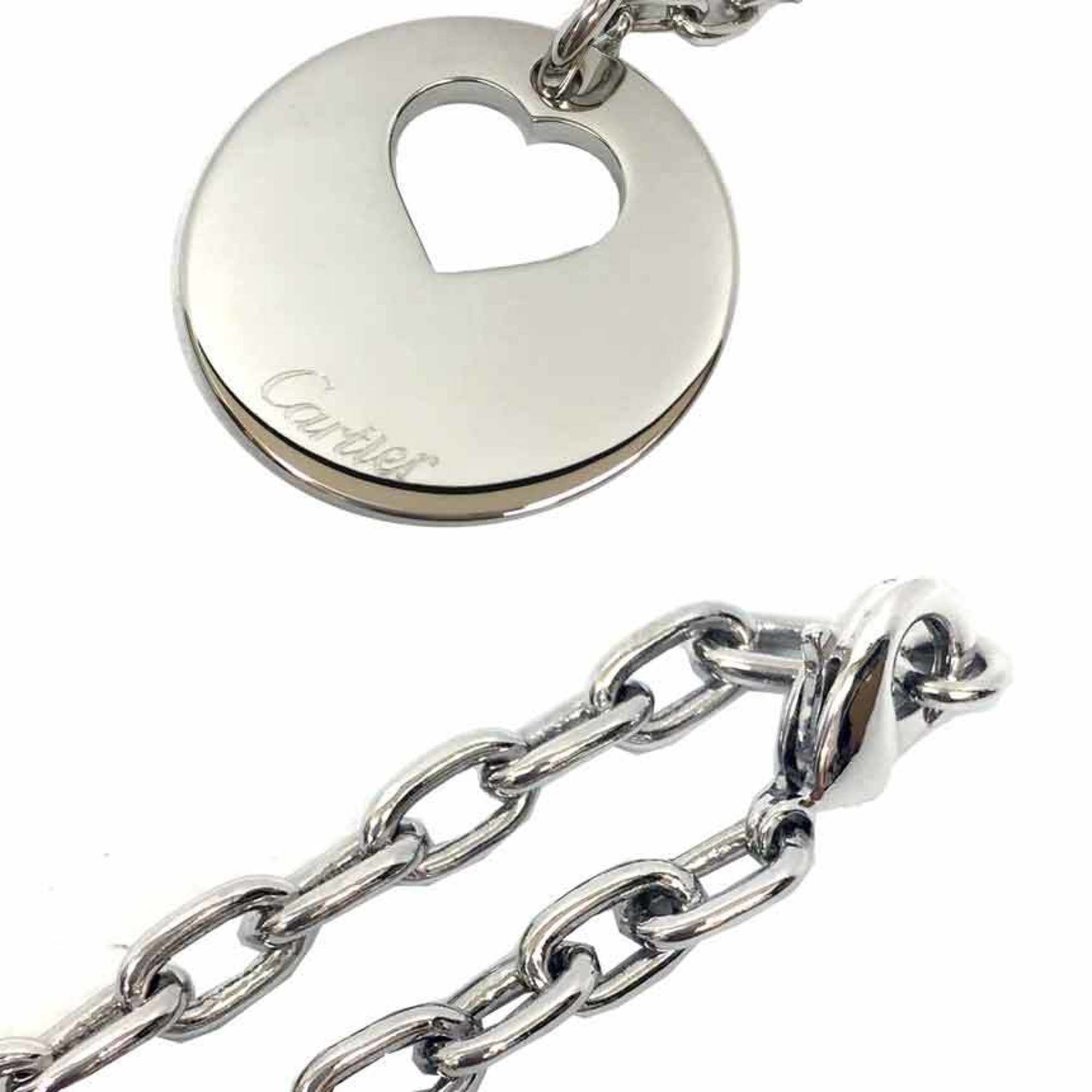 Cartier Cartier Charm T1220240 Heart Motif Engraved Bag Charm/Keychain Size ONE SIZE - 2 Thumbnail