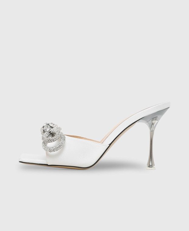 MACH & MACH Double bow Heeled sandals Size US 7 / IT 37 - 4 Thumbnail