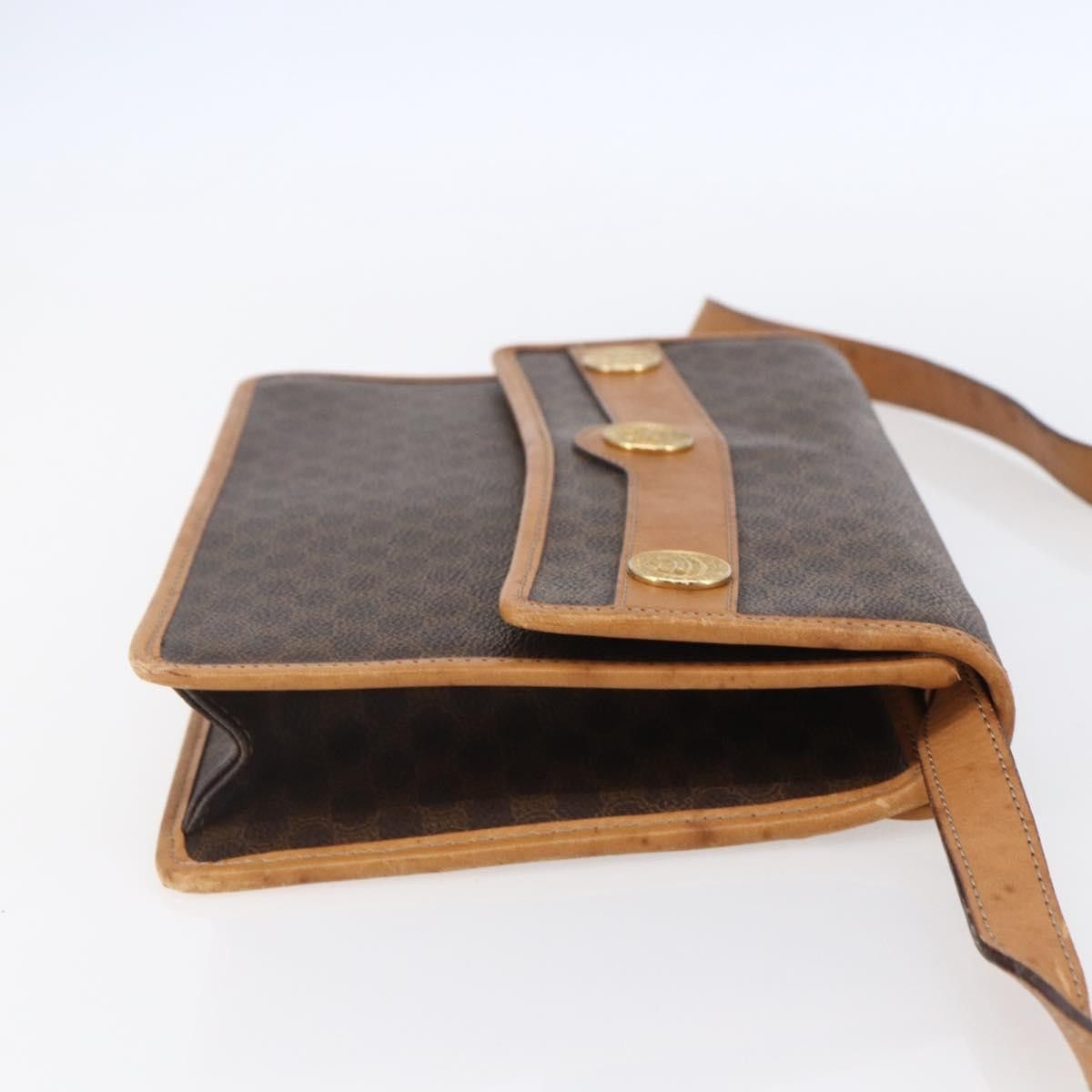 Celine Celine Vintage Macadam Canvas and Leather Size ONE SIZE - 4 Thumbnail