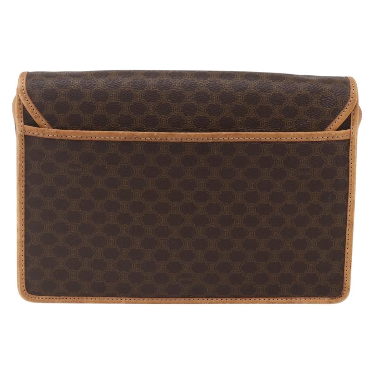 Celine Celine Vintage Macadam Canvas and Leather Size ONE SIZE - 2 Thumbnail