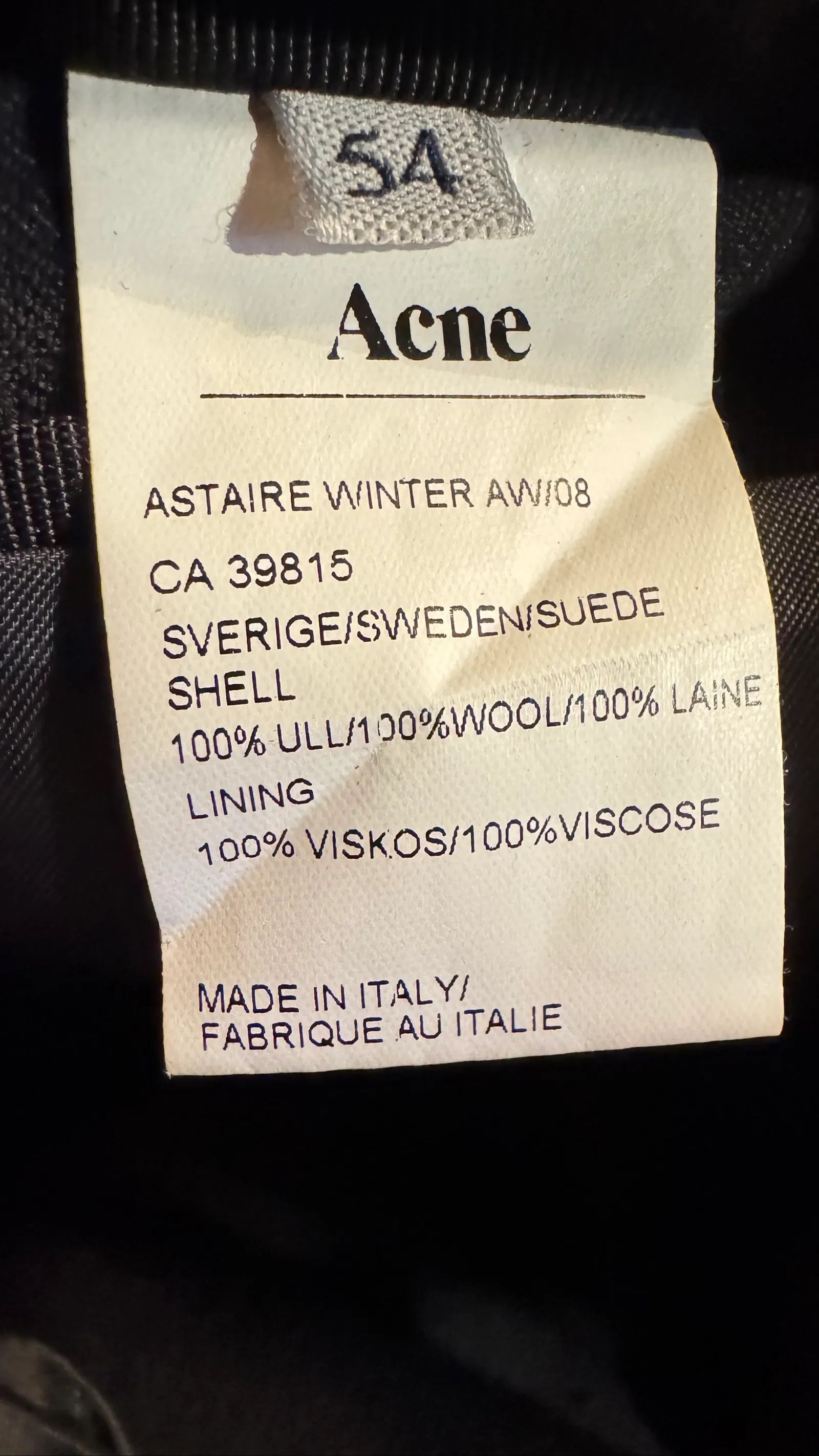 Acne Studios Acne Studios Blazer Size 44R - 3 Thumbnail