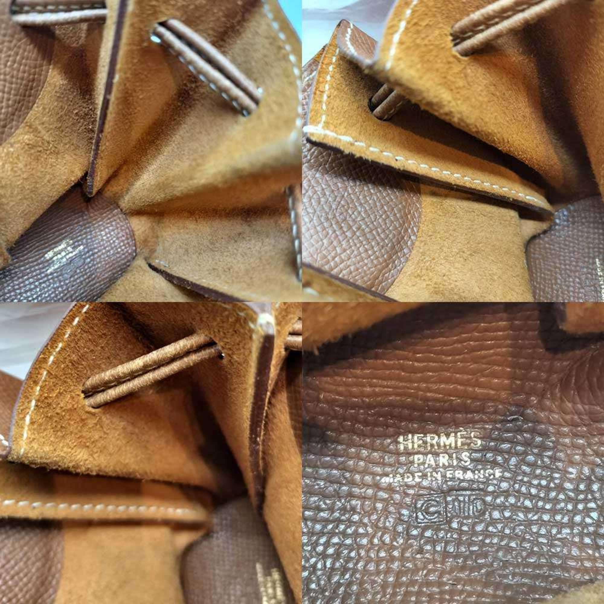 Hermes Hermes Vespa Pouch Brown Couchbel HERMES Size ONE SIZE - 6 Thumbnail