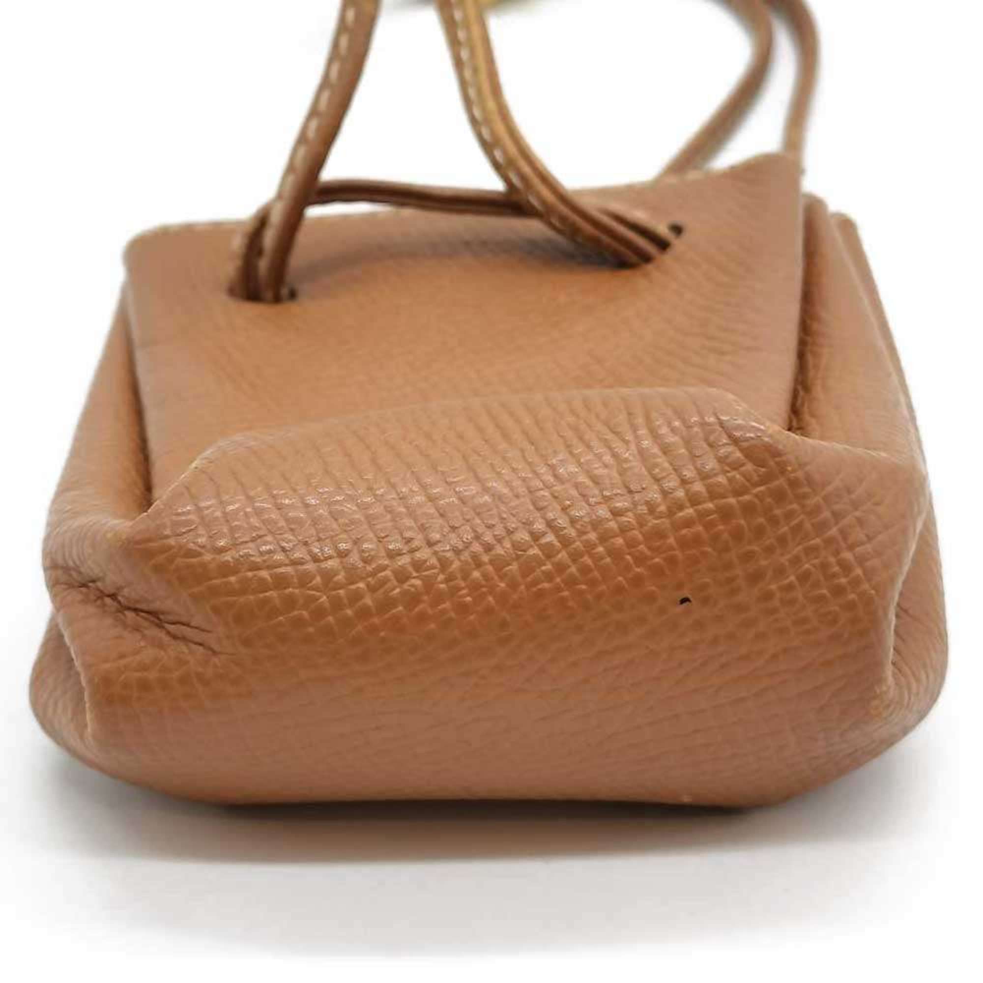Hermes Hermes Vespa Pouch Brown Couchbel HERMES Size ONE SIZE - 3 Thumbnail