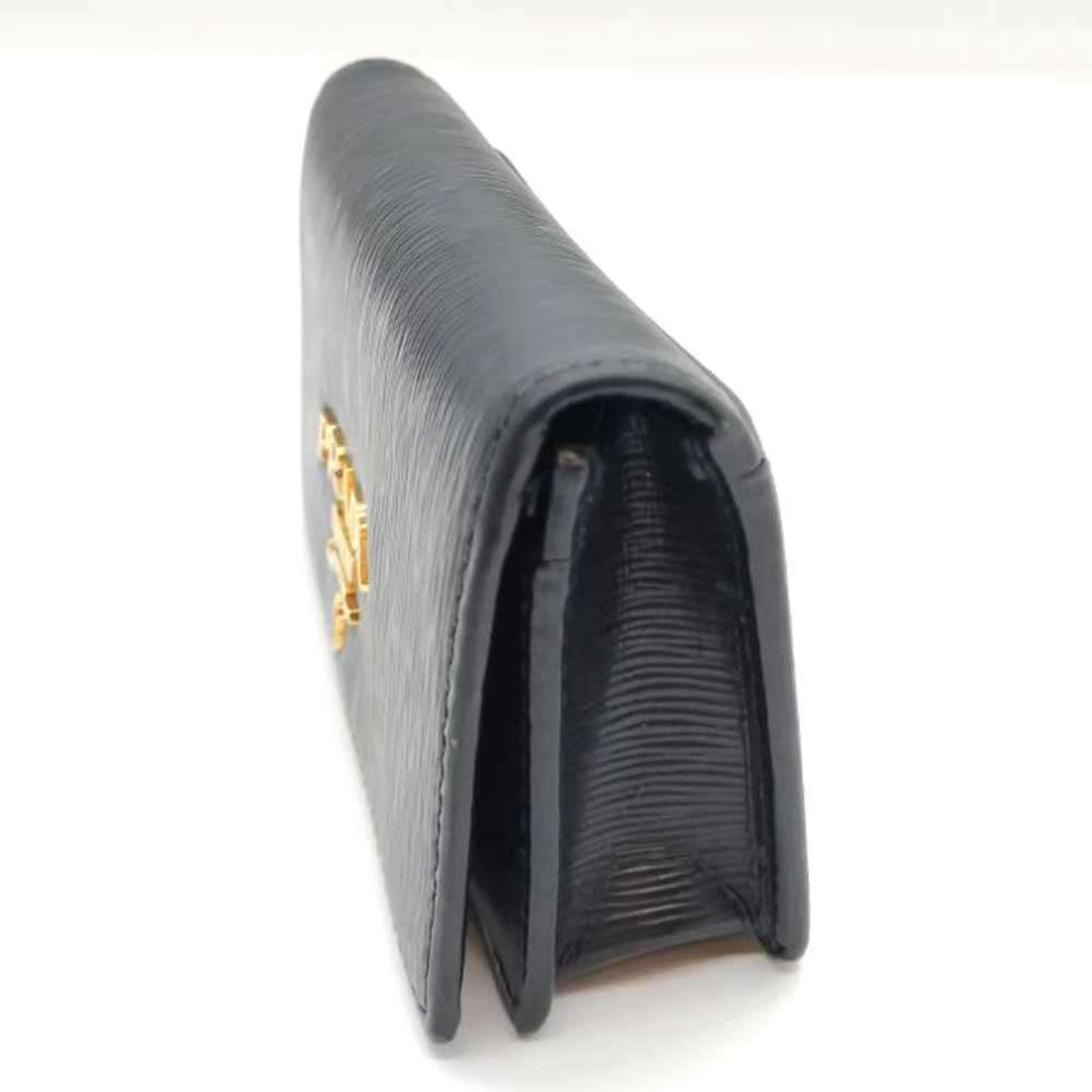 Prada Prada Card Case, Business Holder, Black Vitello Move Leather, PRADA Size ONE SIZE - 3 Thumbnail