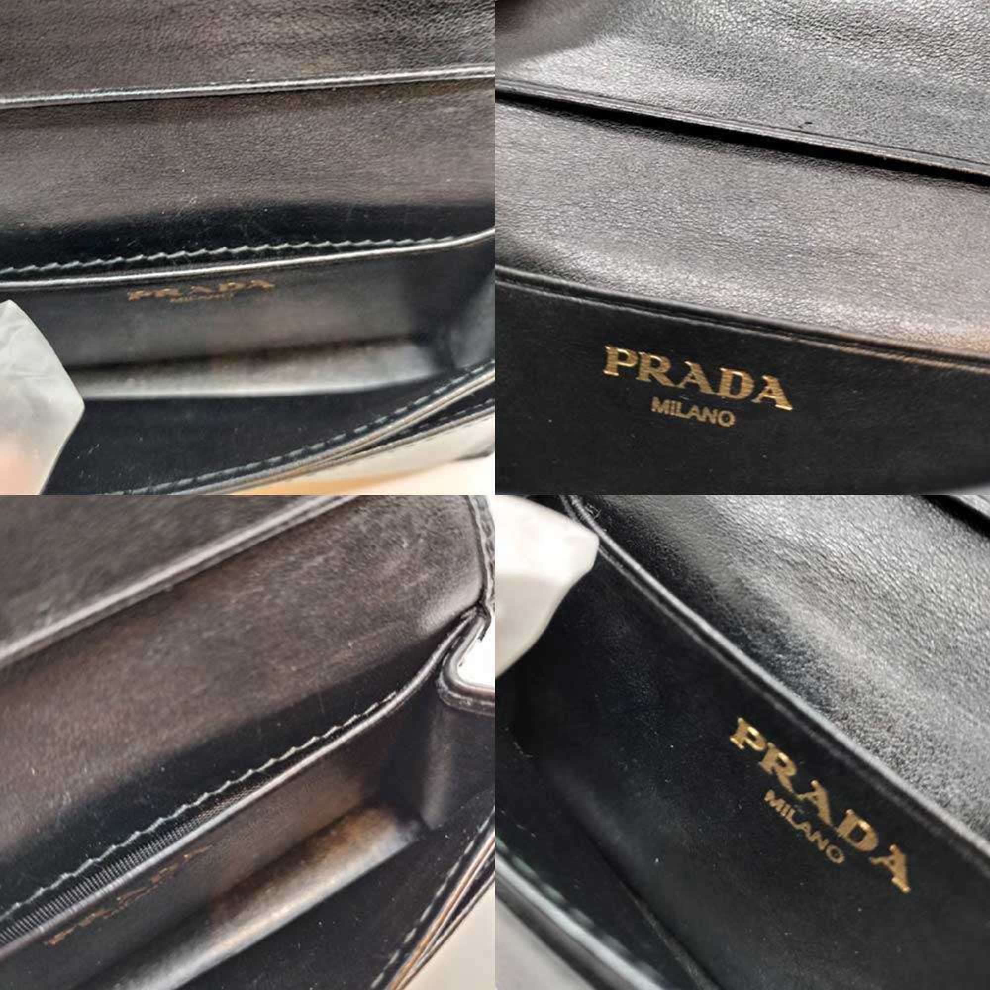 Prada Prada Card Case, Business Holder, Black Vitello Move Leather, PRADA Size ONE SIZE - 7 Thumbnail