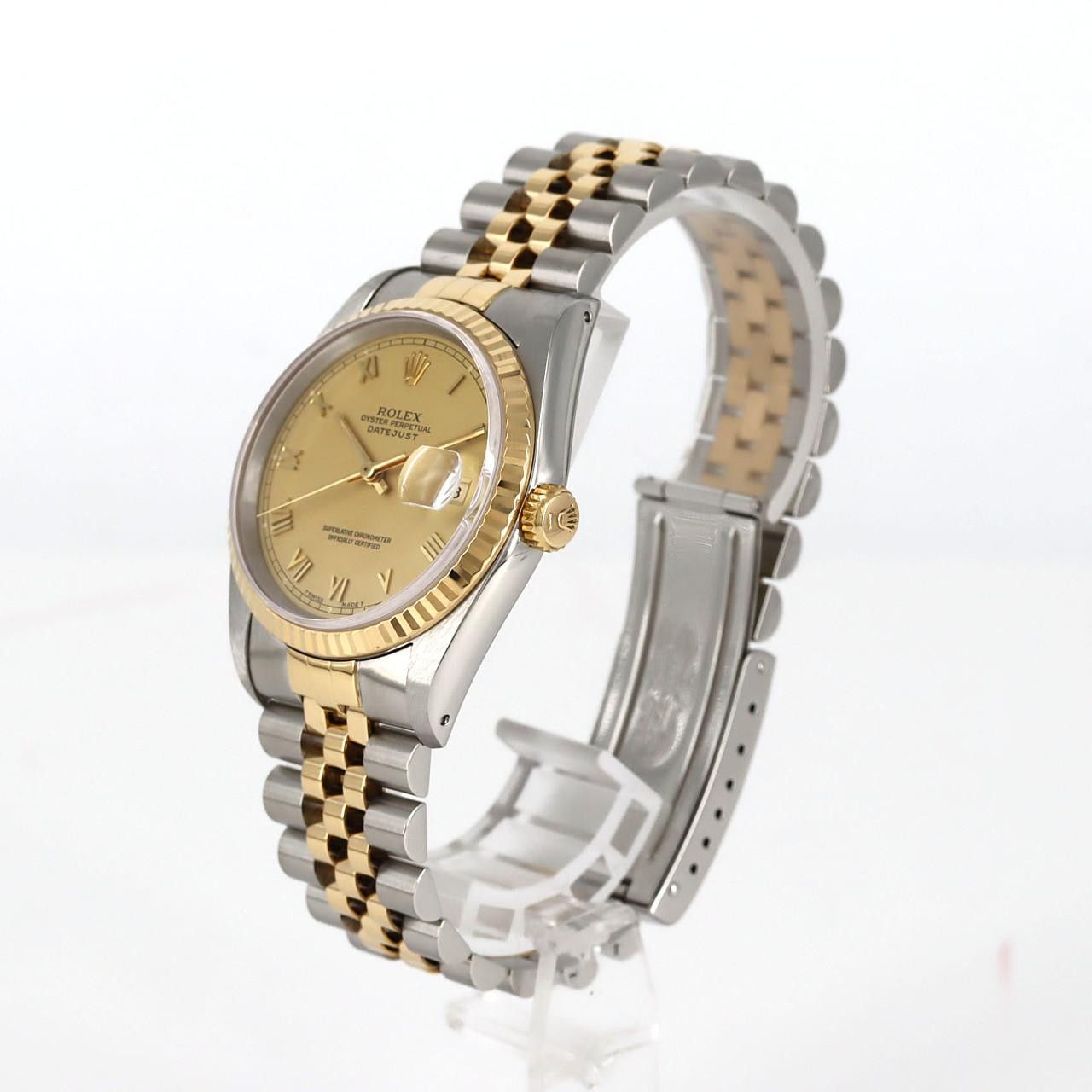Rolex Rolex Rolex Datejust Stainless Steel x Yellow Gold Metal Automatic 16233 DUTY FREE for USA Size ONE SIZE - 2 Thumbnail