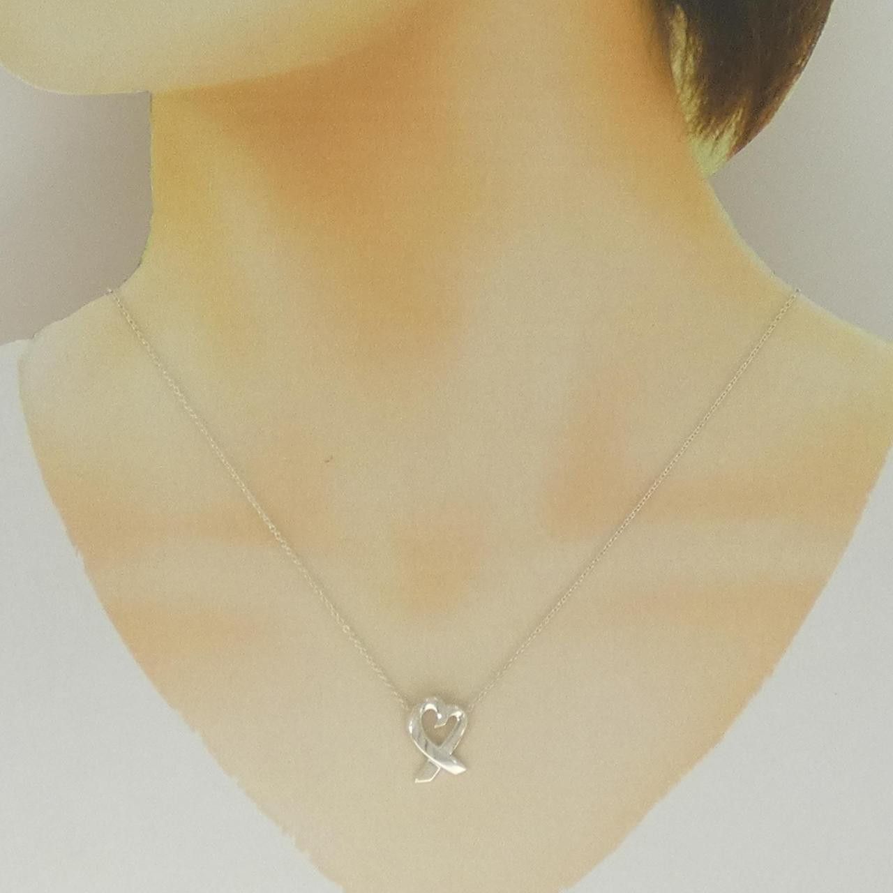 Tiffany & Co. Tiffany & Co. Tiffany Loving Heart 925 Silver Necklace Metal Necklace 60022337 DUTY FREE for USA Size ONE SIZE - 6 Thumbnail