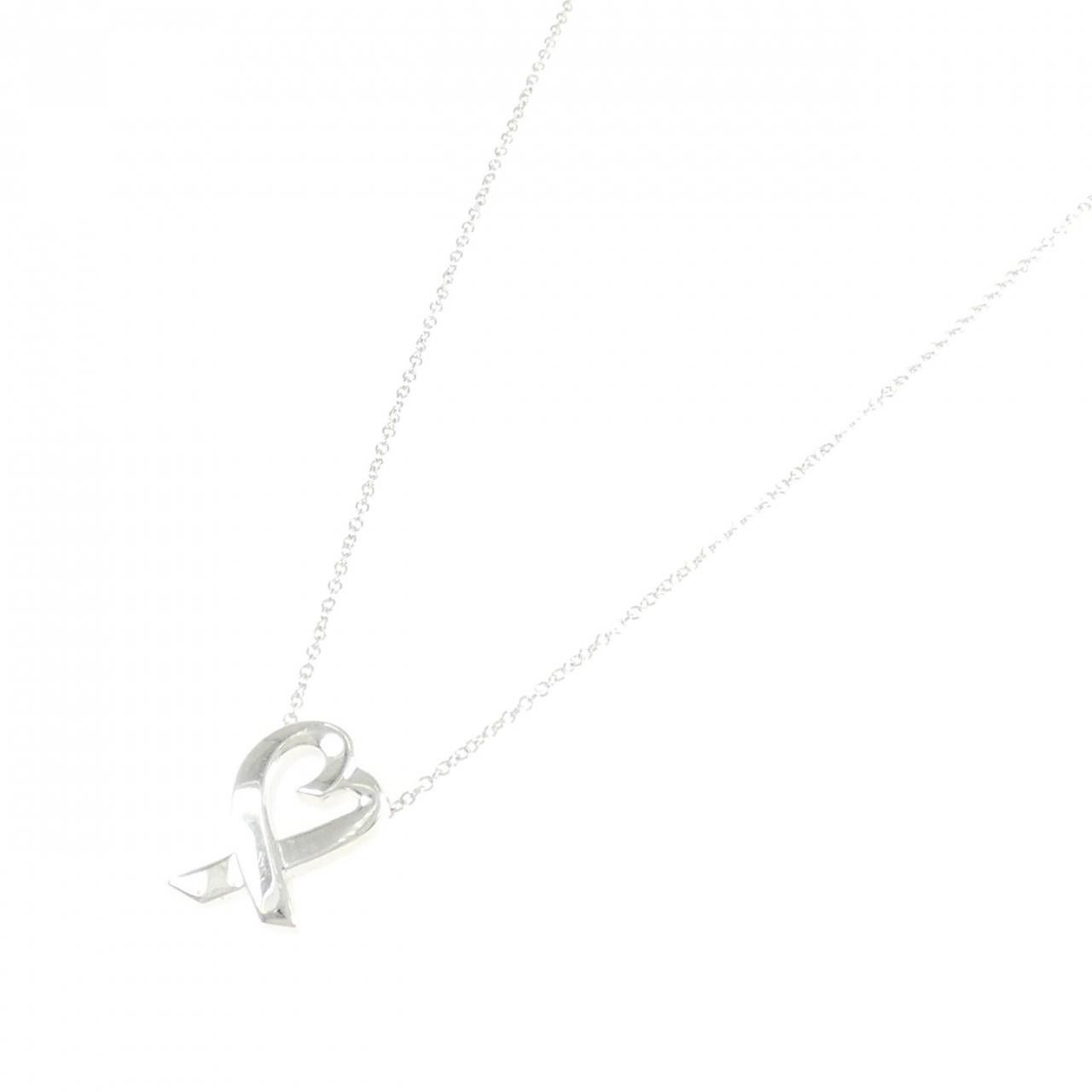 Tiffany & Co. Tiffany & Co. Tiffany Loving Heart 925 Silver Necklace Metal Necklace 60022337 DUTY FREE for USA Size ONE SIZE - 2 Thumbnail