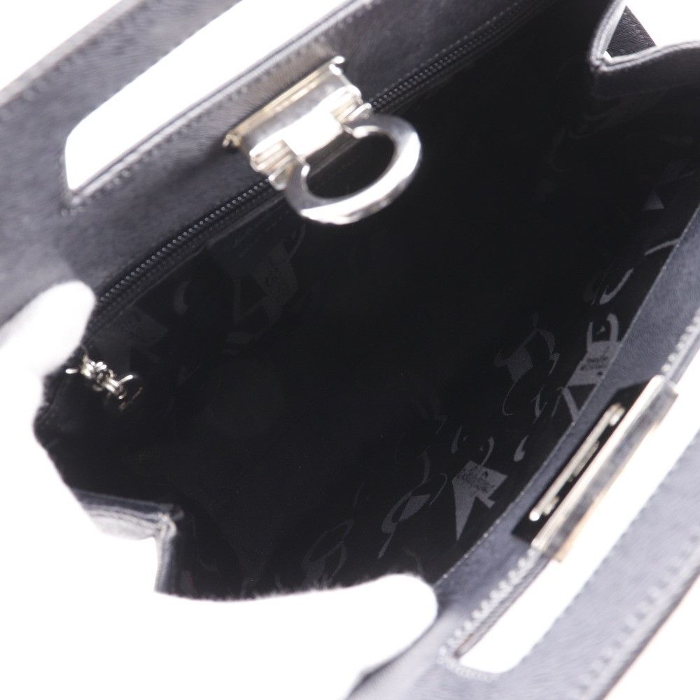 Salvatore Ferragamo Salvatore Ferragamo Salvatore Ferragamo Gancini Embossed Leather 3way Bag Leather Shoulder Bag DX-21 8674 DUTY FREE for USA Size ONE SIZE - 6 Thumbnail