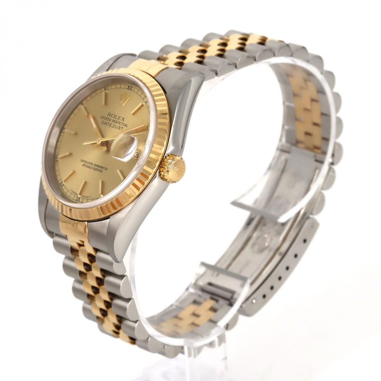 Rolex Rolex Rolex Datejust Stainless Steel x Yellow Gold Automatic Metal Automatic 16233 DUTY FREE for USA Size ONE SIZE - 2 Thumbnail