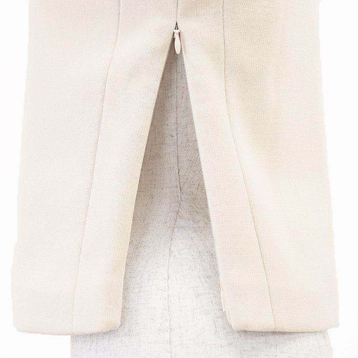 Celine Celine Celine Trionf lining Wool Sleeveless Top Natural Material Tops 759Y 2X370 12CR DUTY FREE for USA Size ONE SIZE - 4 Thumbnail