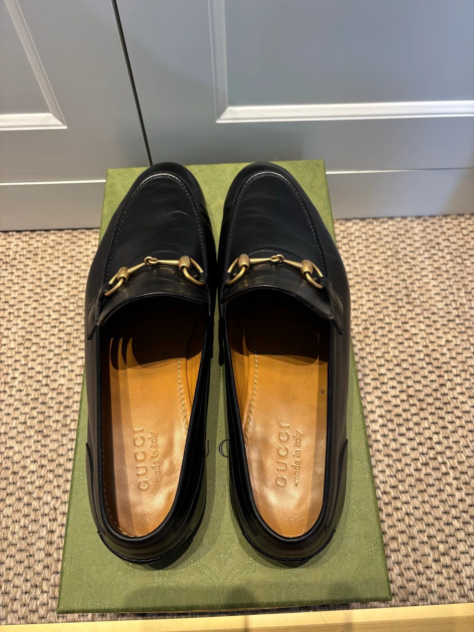 Gucci Gucci Jordaan Loafers Size US 13 / EU 46 - 2 Thumbnail