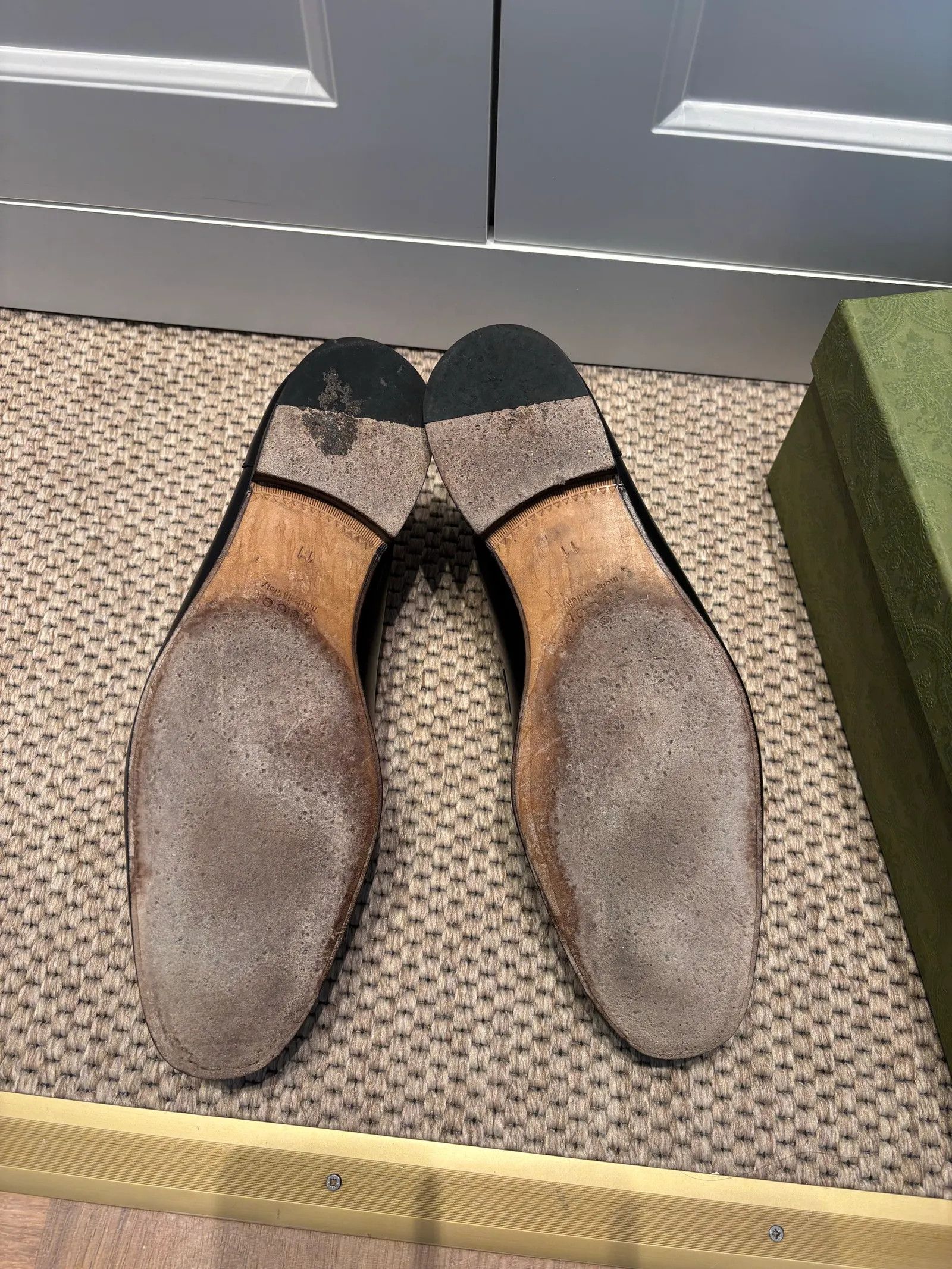 Gucci Gucci Jordaan Loafers Size US 13 / EU 46 - 4 Thumbnail