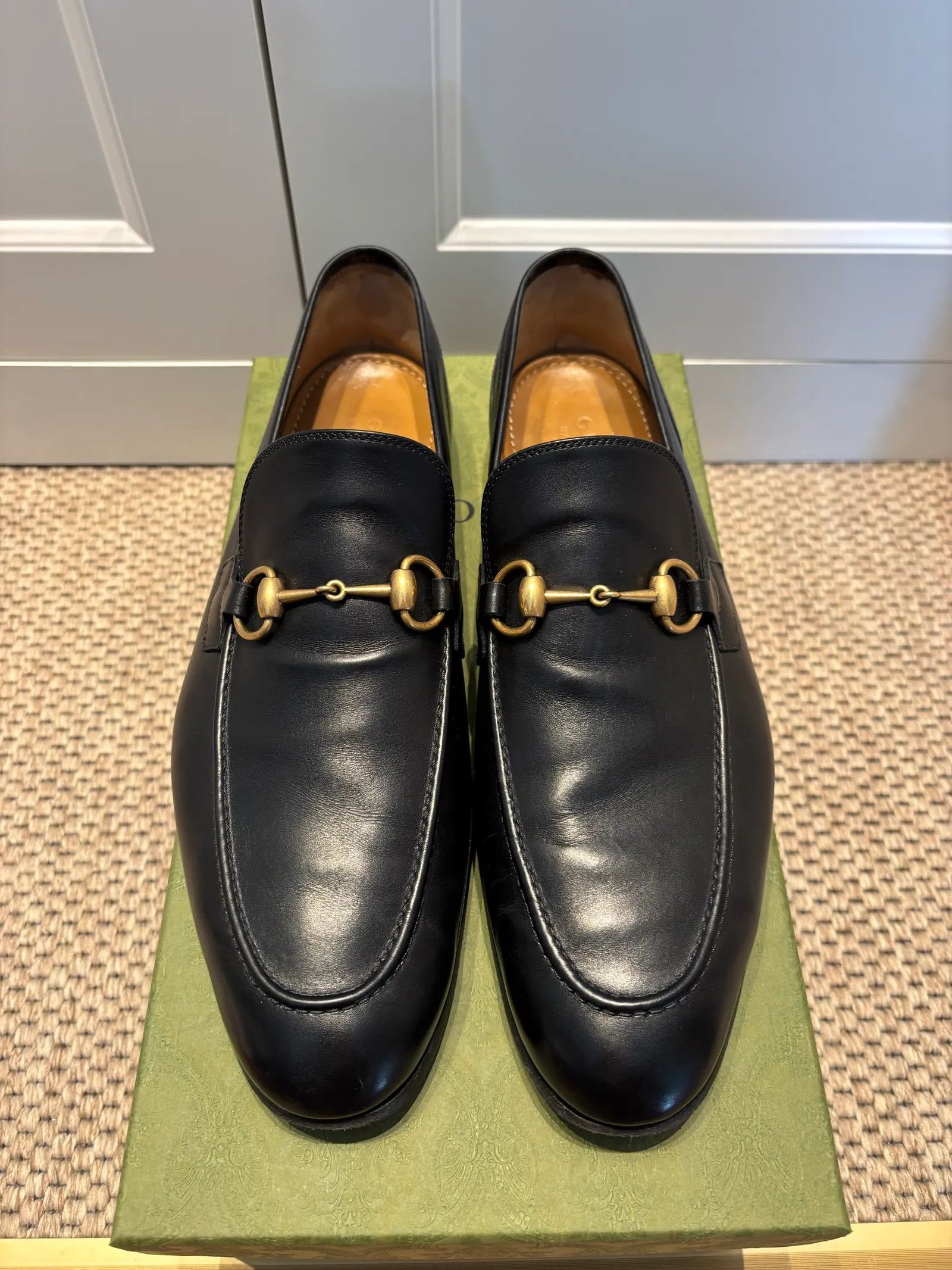 Gucci Gucci Jordaan Loafers Size US 13 / EU 46 - 8 Thumbnail