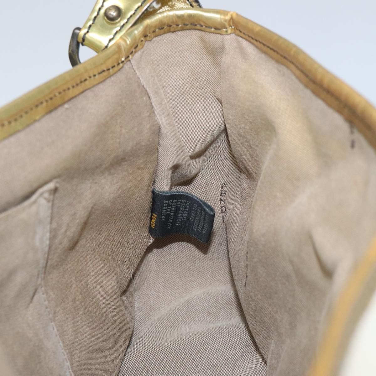 Fendi Fendi Chain Baguette Patent Size ONE SIZE - 18 Thumbnail