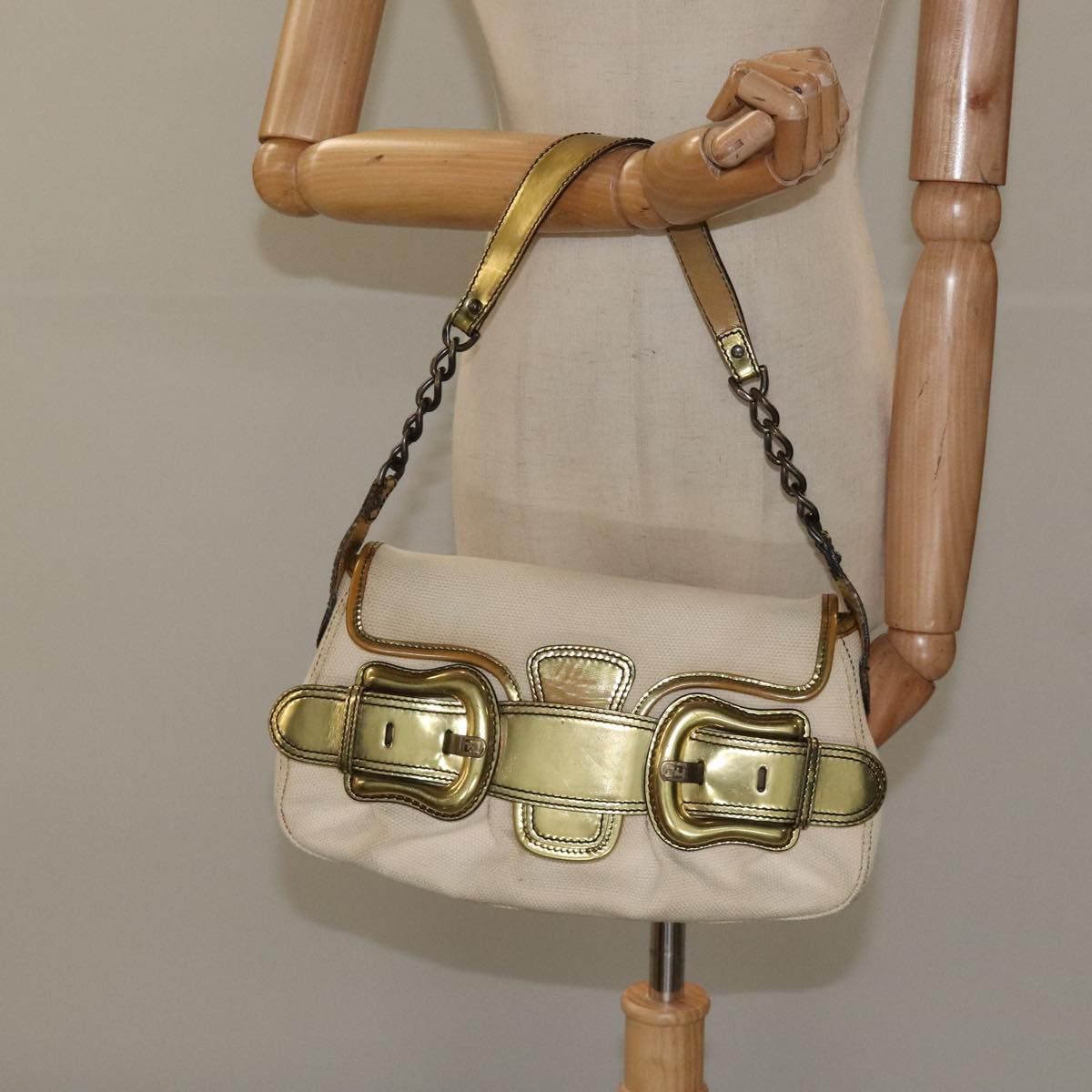 Fendi Fendi Chain Baguette Patent Size ONE SIZE - 22 Thumbnail