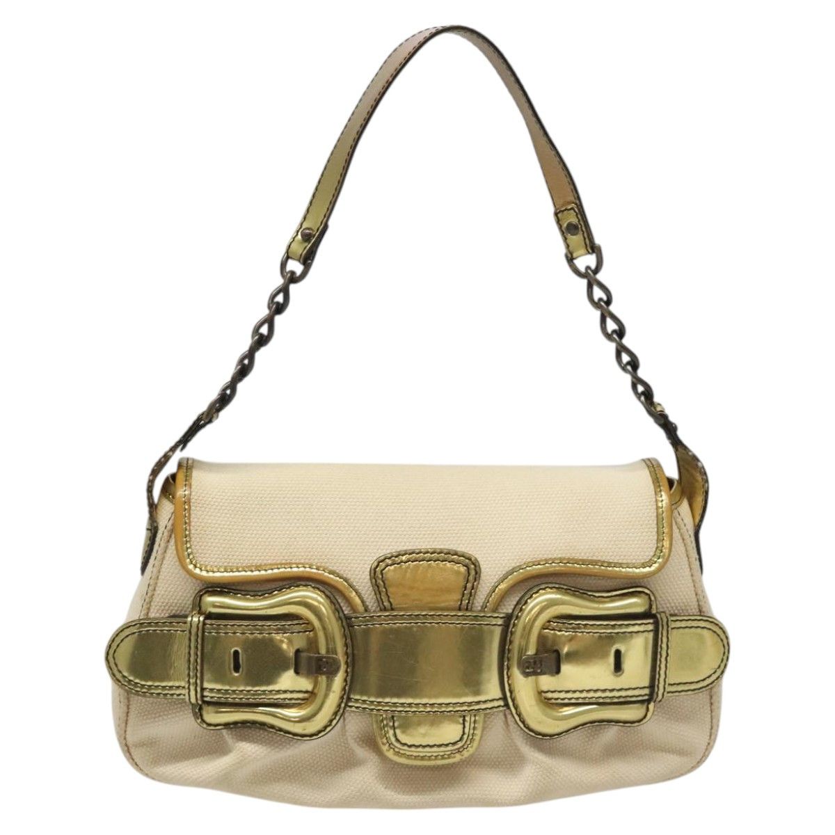 Fendi Fendi Chain Baguette Patent Size ONE SIZE - 2 Thumbnail