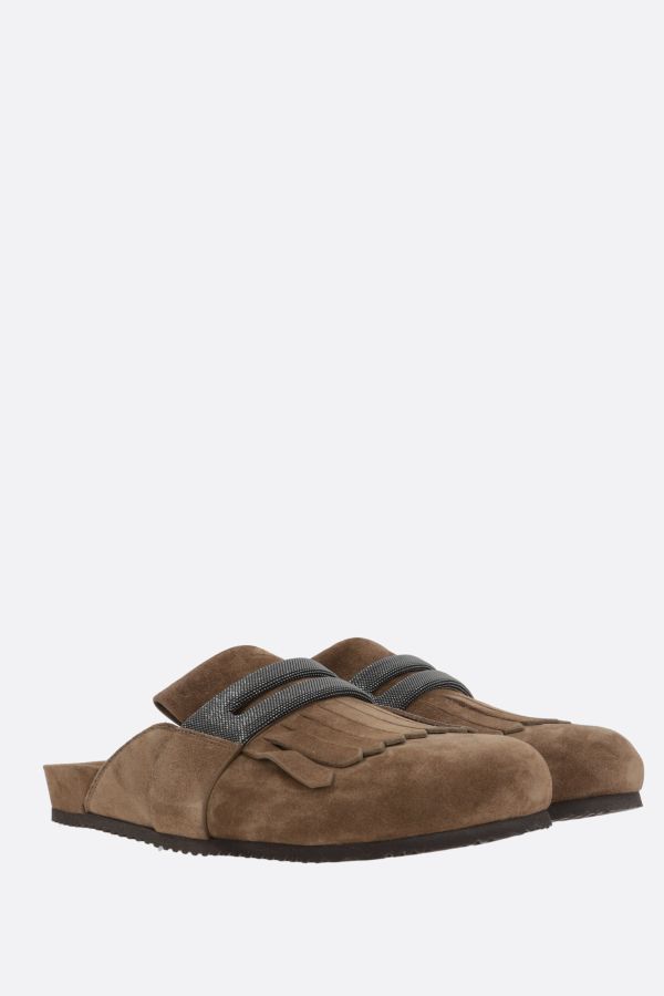 Brunello Cucinelli Brunello Cucinelli Suede Slippers IT 36 Women - USA Duties Paid Size US 6 / IT 36 - 2 Thumbnail