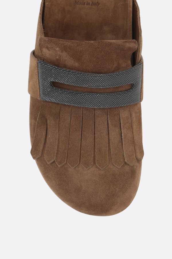Brunello Cucinelli Brunello Cucinelli Suede Slippers IT 36 Women - USA Duties Paid Size US 6 / IT 36 - 4 Thumbnail